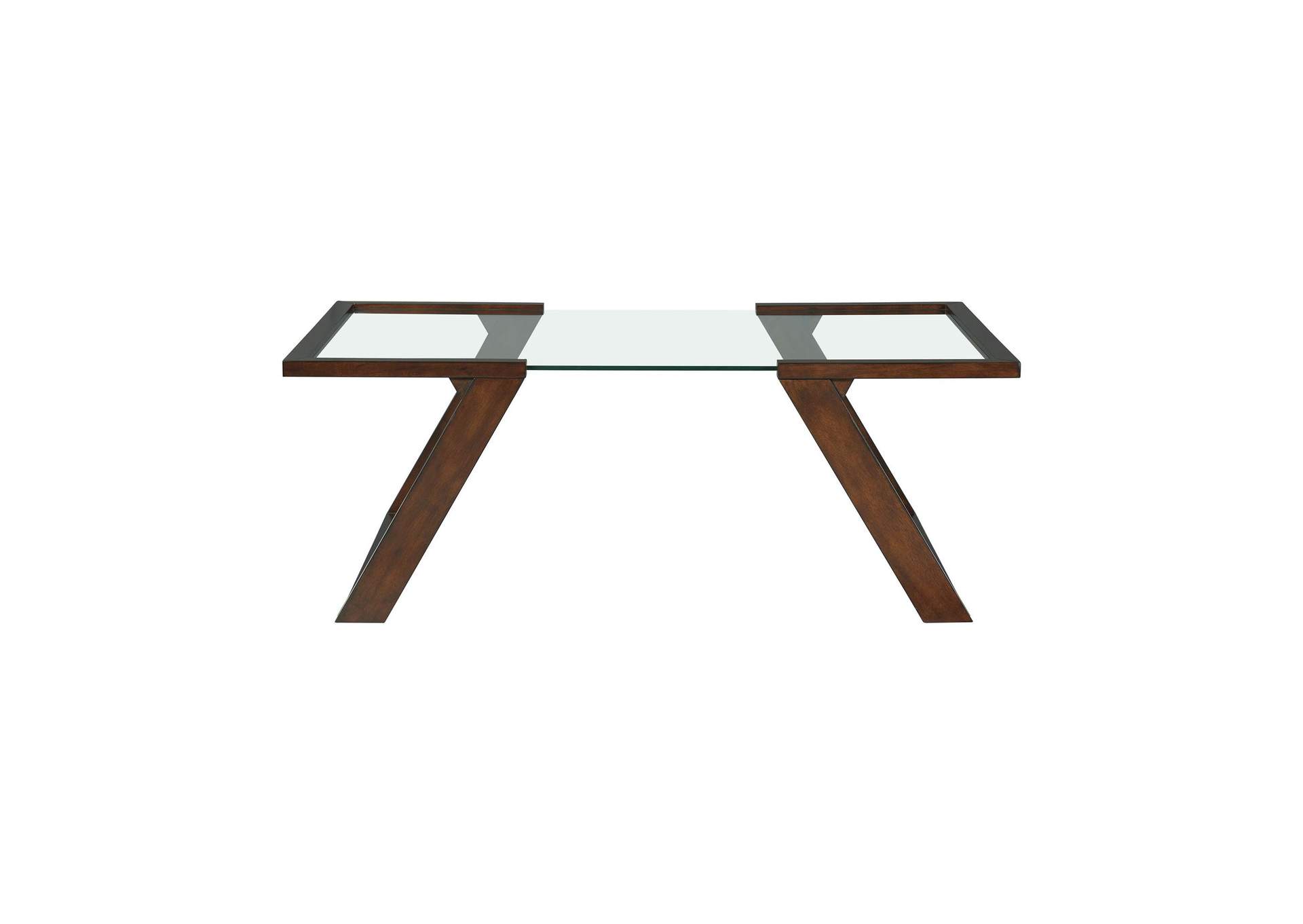 Kieran Rectangular Coffee Table In Dark Espresso image 7