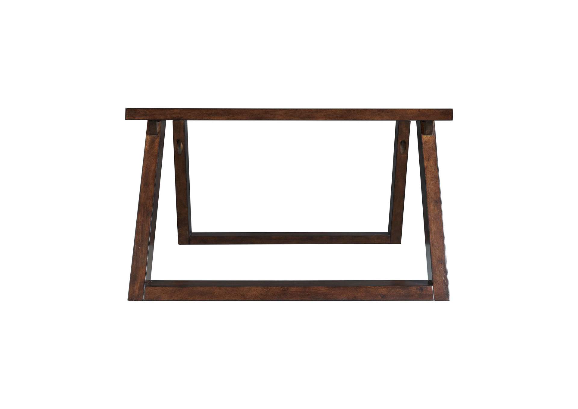Kieran Rectangular Coffee Table In Dark Espresso image 8