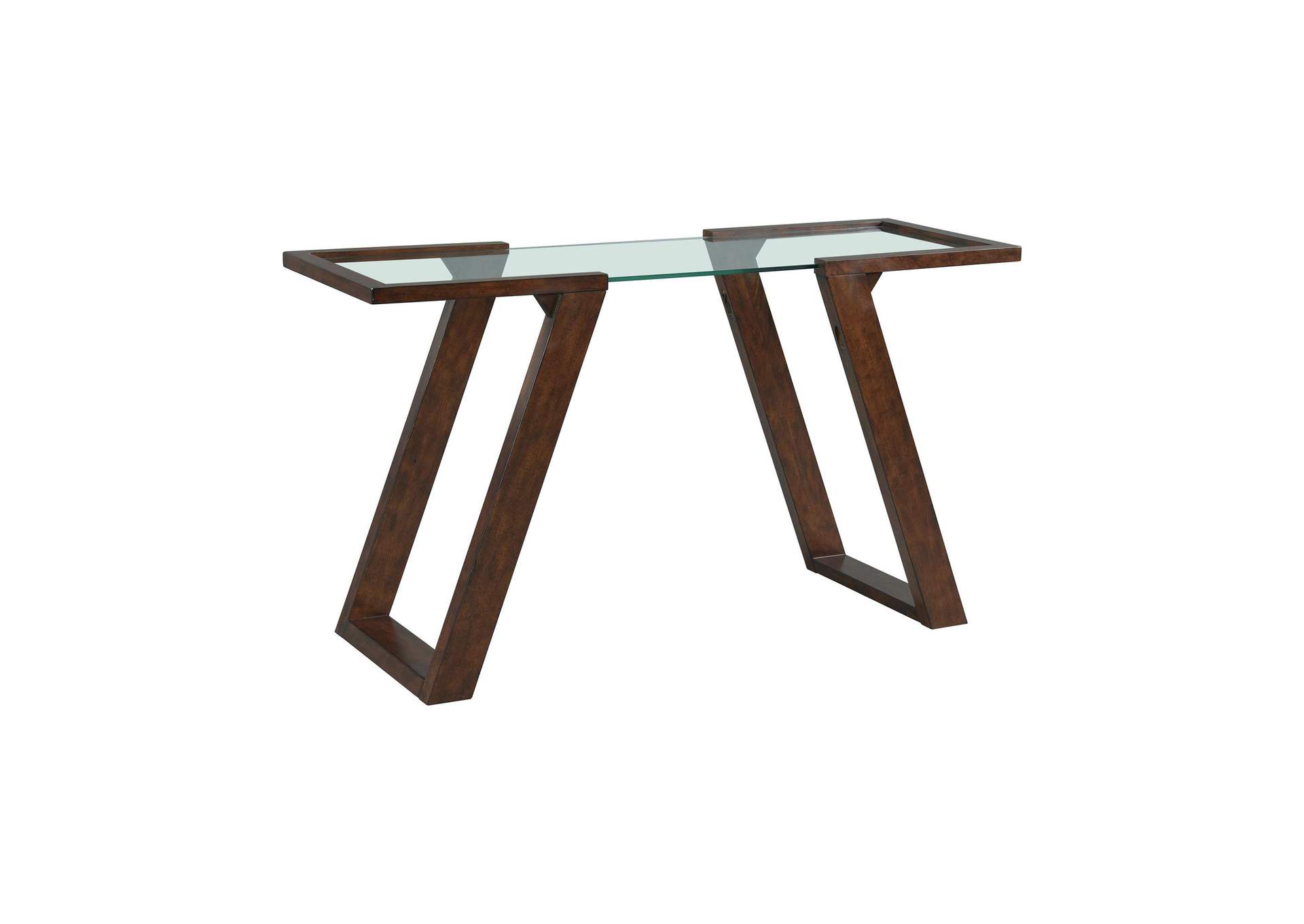 Kieran Rectangular Sofa Table In Dark Espresso image 4