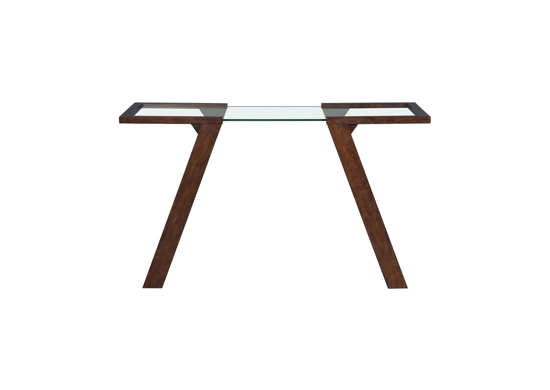 Kieran Rectangular Sofa Table In Dark Espresso image 5