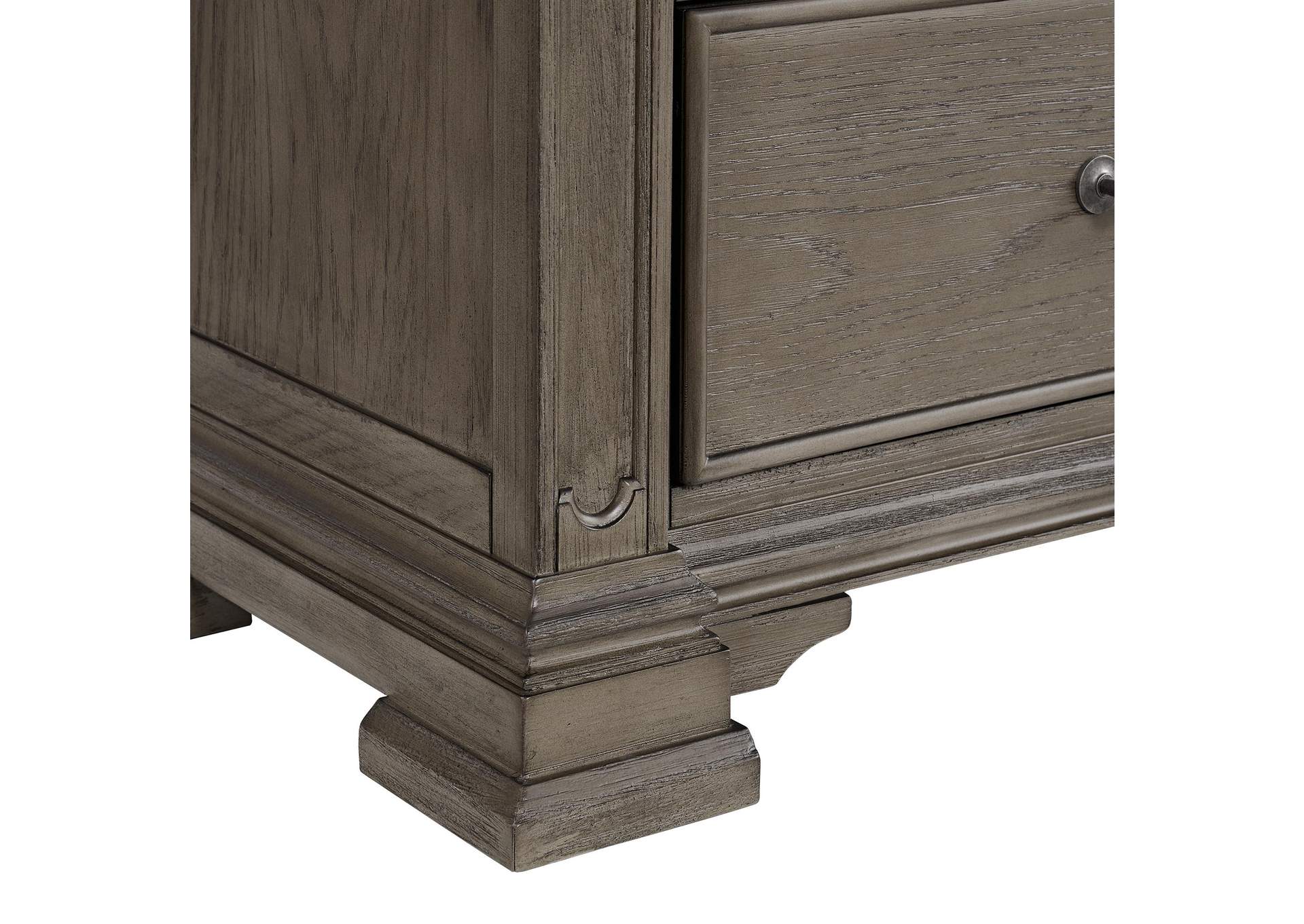 Kings Court 1 Door And 7 - Drawer Chest In Grey image 13