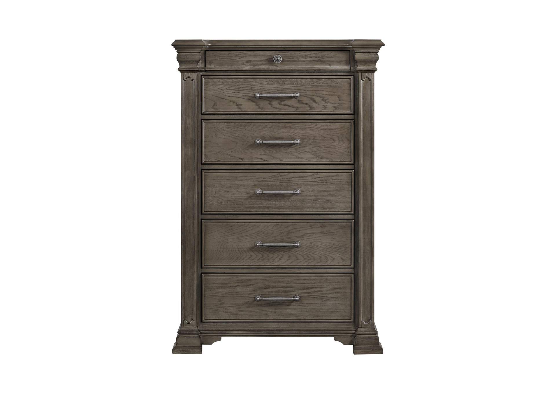 Kings Court 6 - Drawer Chest In Grey image 10
