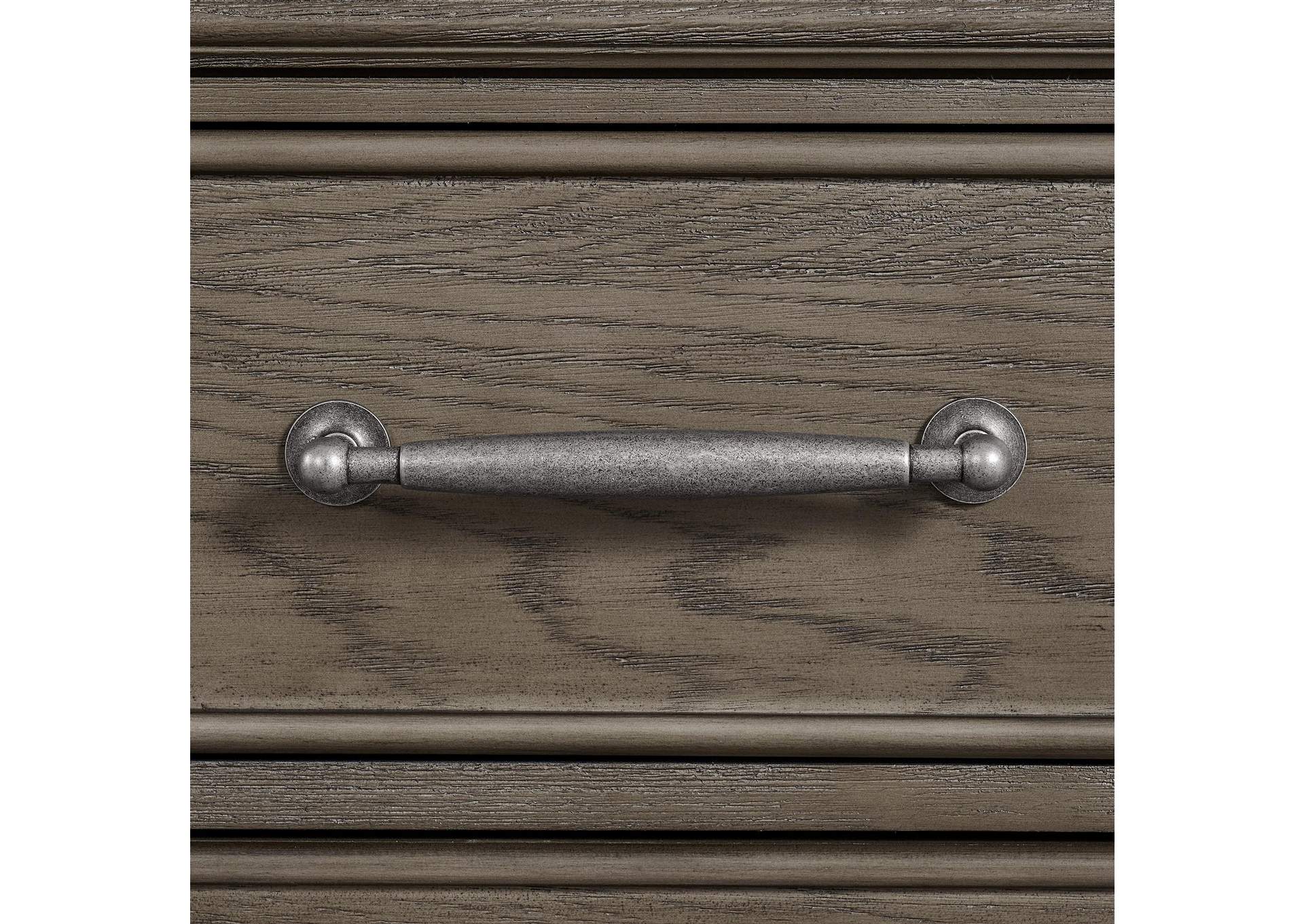 Kings Court 10 - Drawer Dresser In Grey image 6