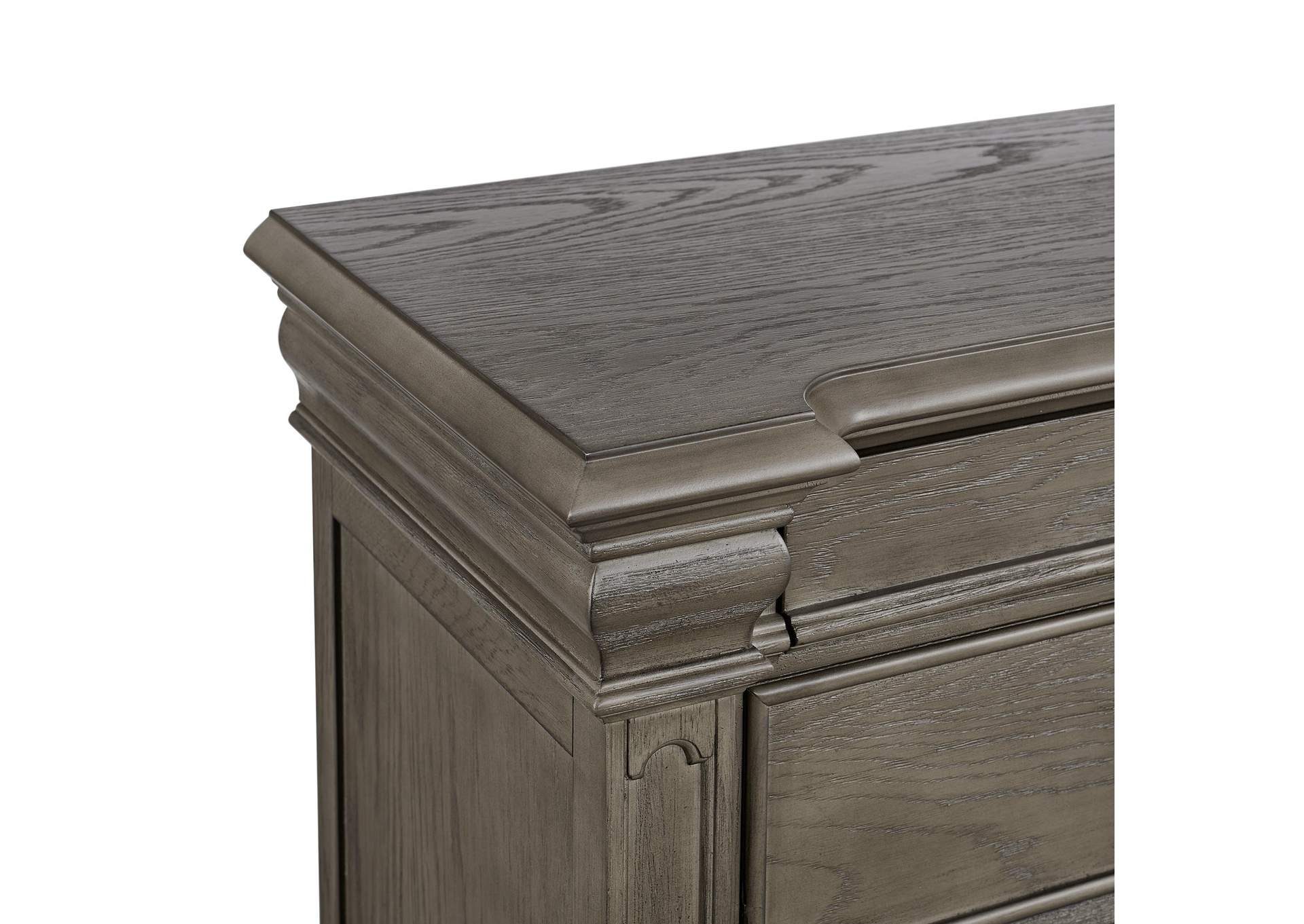 Kings Court 1 Door And 7 - Drawer Chest In Grey image 5
