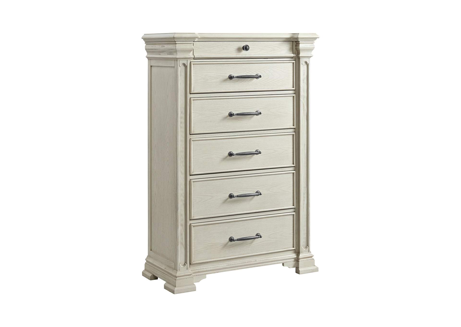 Kings Court 6 - Drawer Chest In White image 3