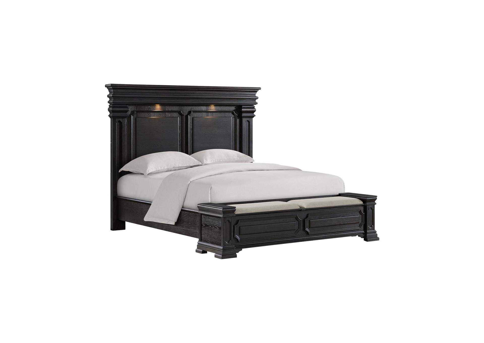 Kings Court King Storage Bed In Black image 7