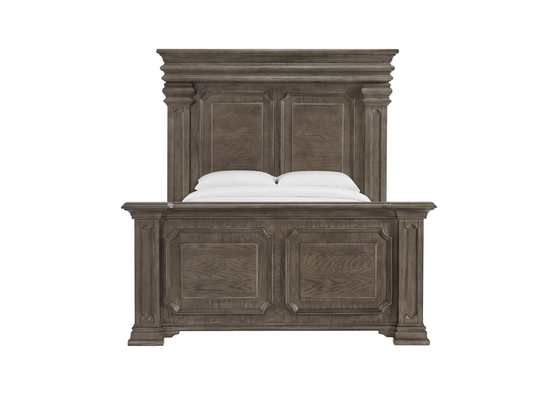 Kings Court Queen Bed In Grey image 9