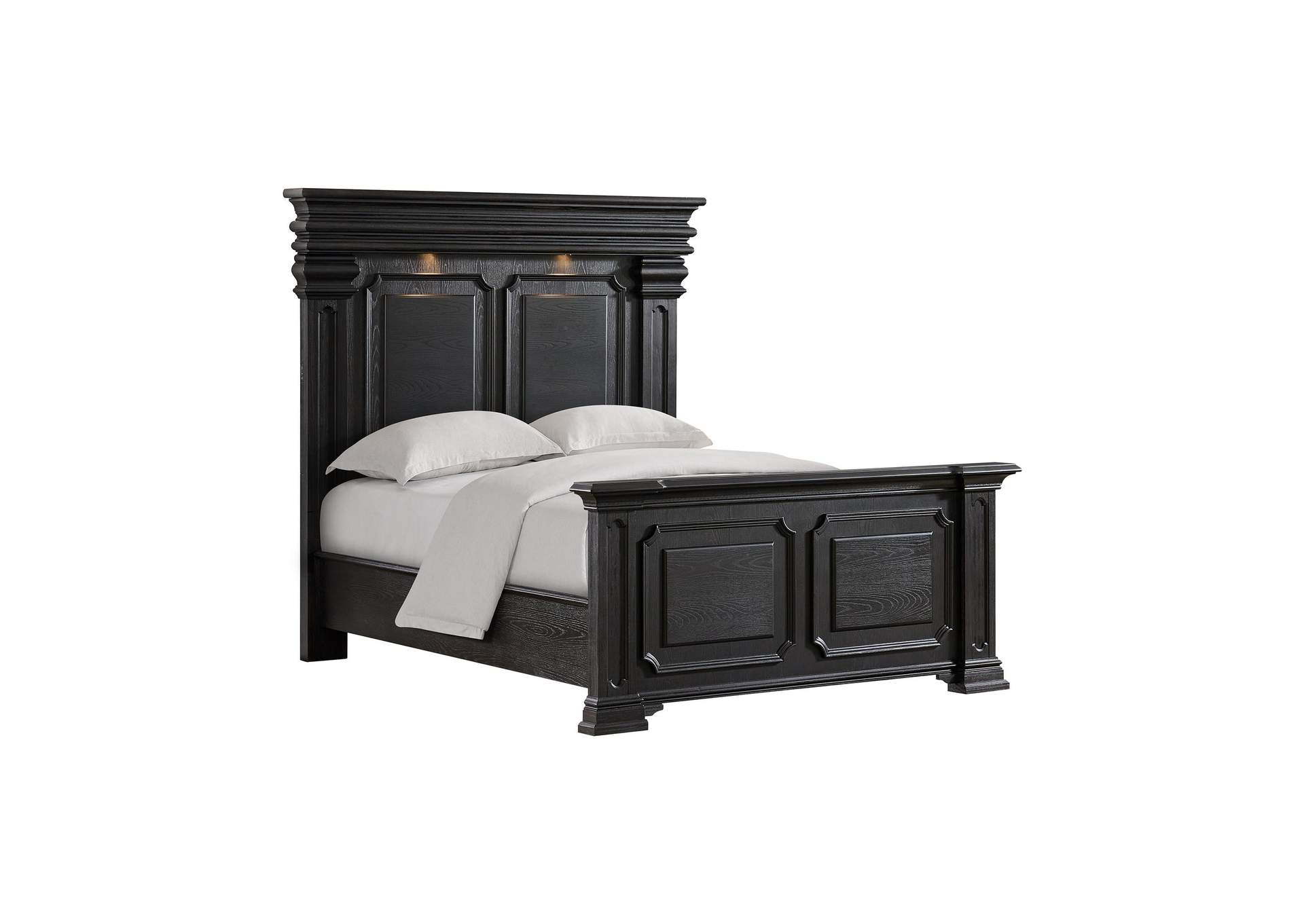 Kings Court Queen Bed In Black image 6