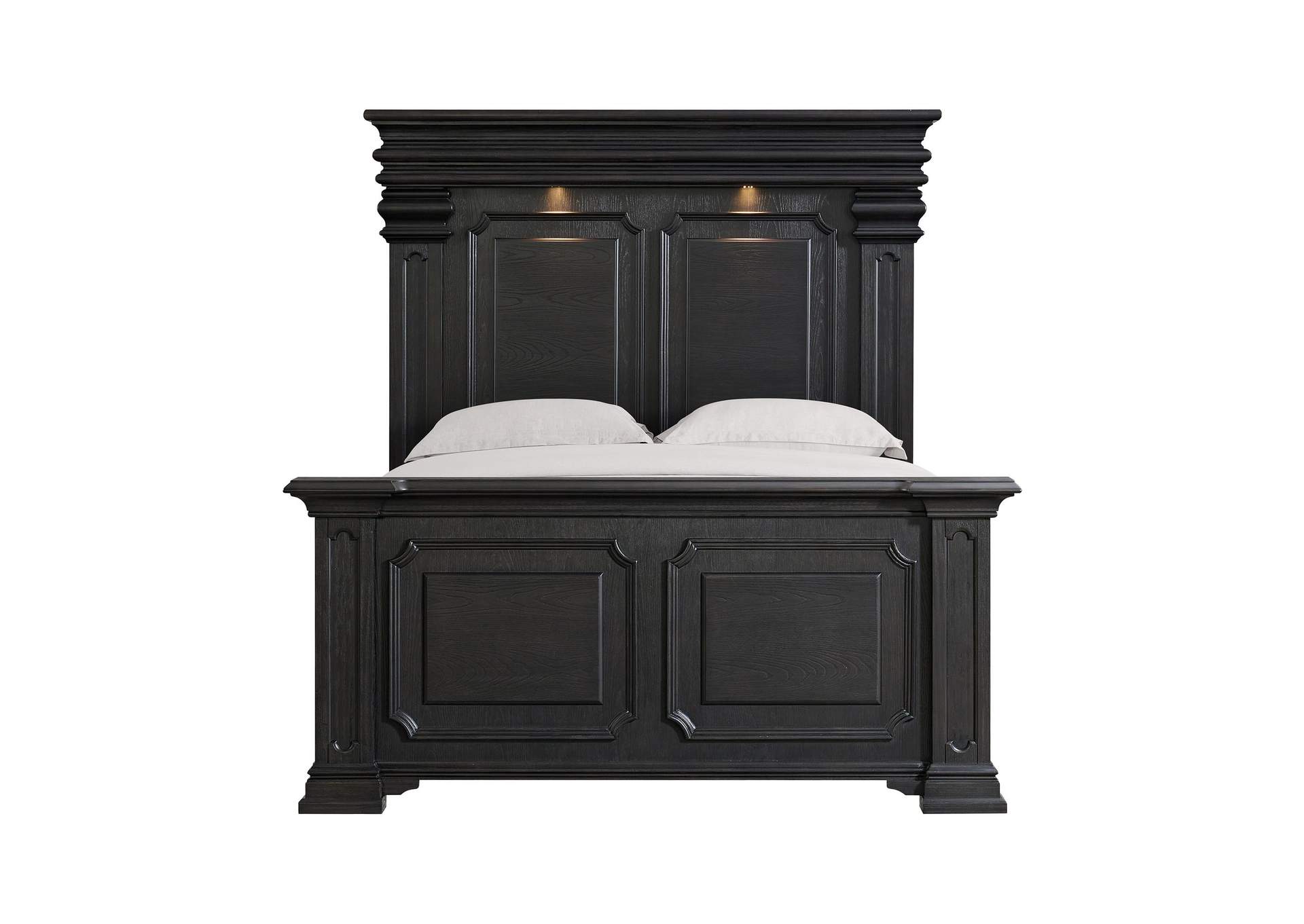 Kings Court Queen Bed In Black image 7