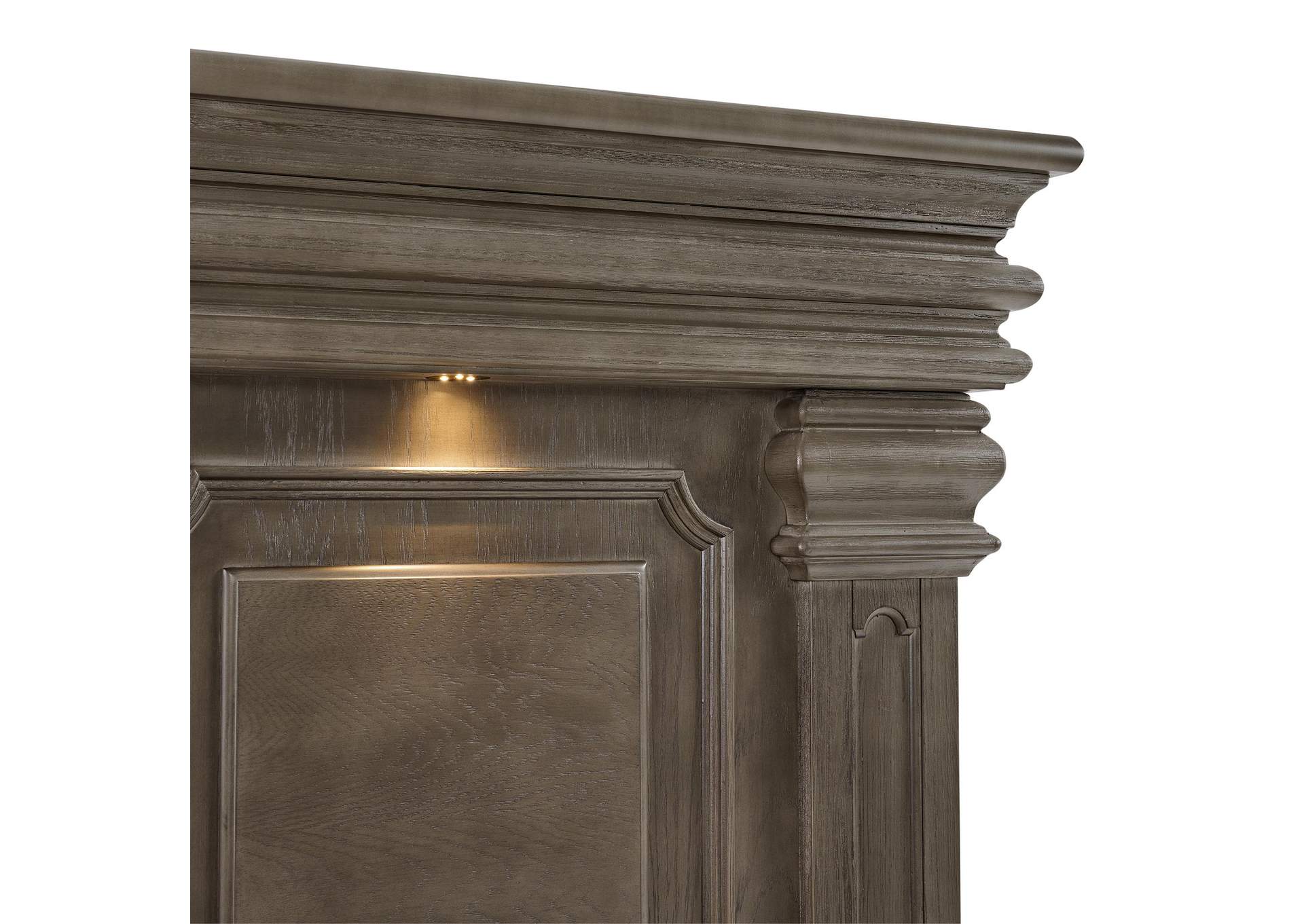 Kings Court King Storage Bed In Grey image 4