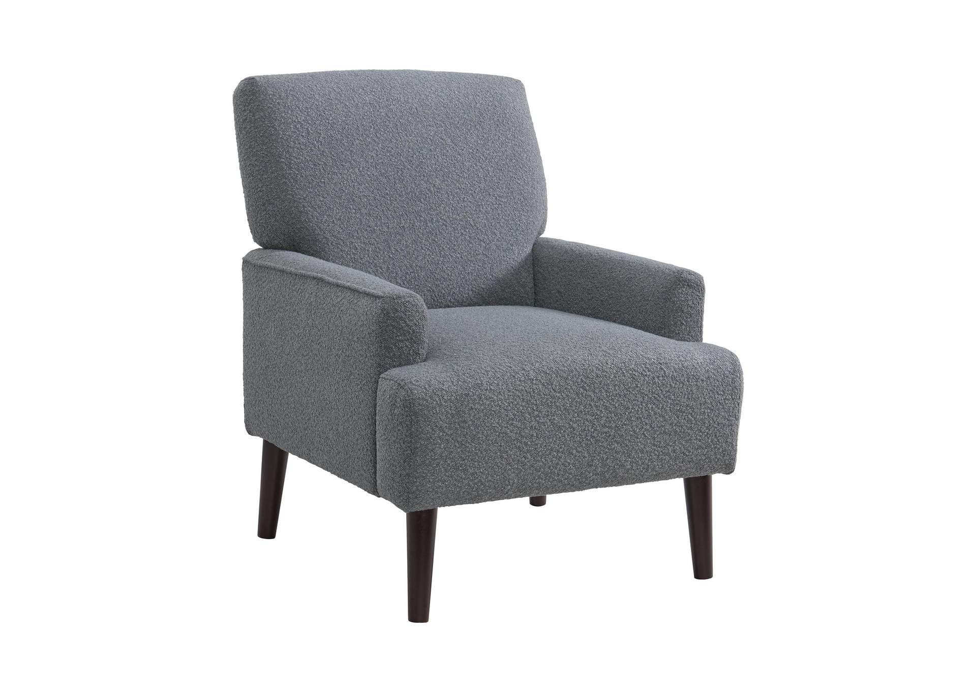 Kiwi Chair In 8077 Boucle Grey Espresso image 5