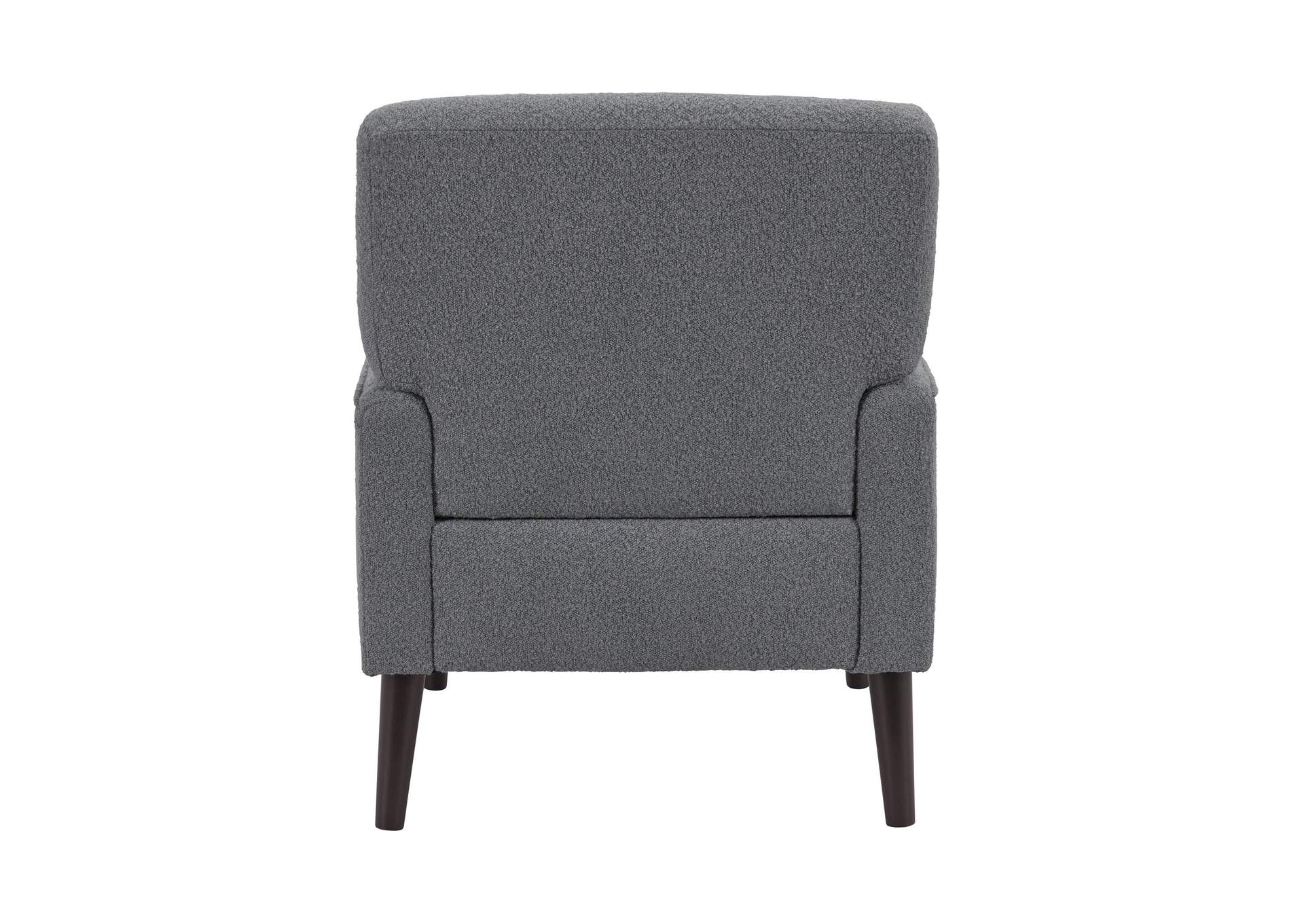 Kiwi Chair In 8077 Boucle Grey Espresso image 9