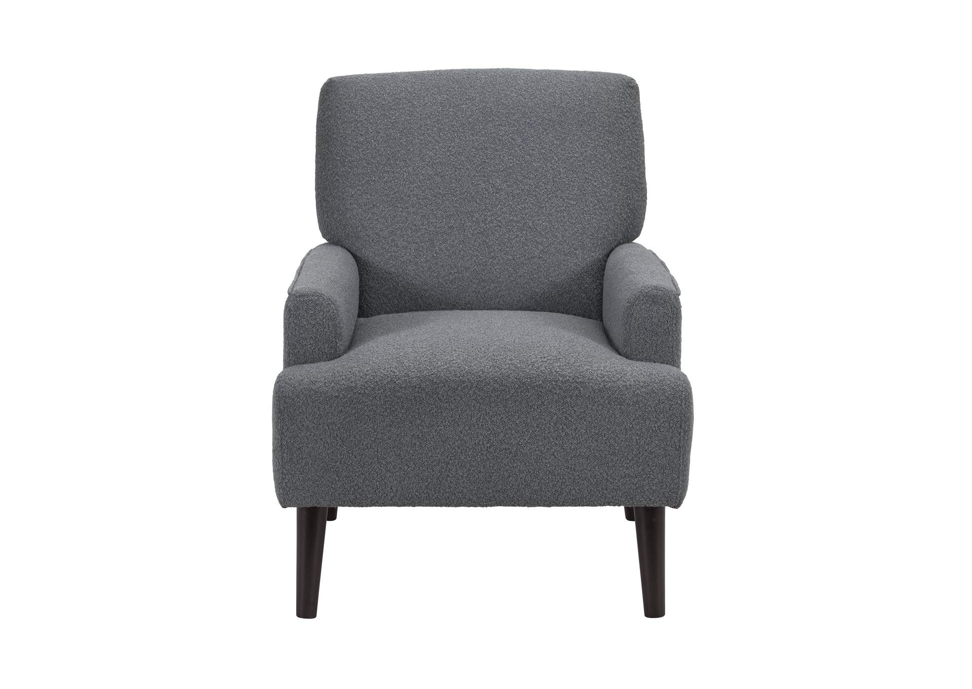 Kiwi Chair In 8077 Boucle Grey Espresso image 6