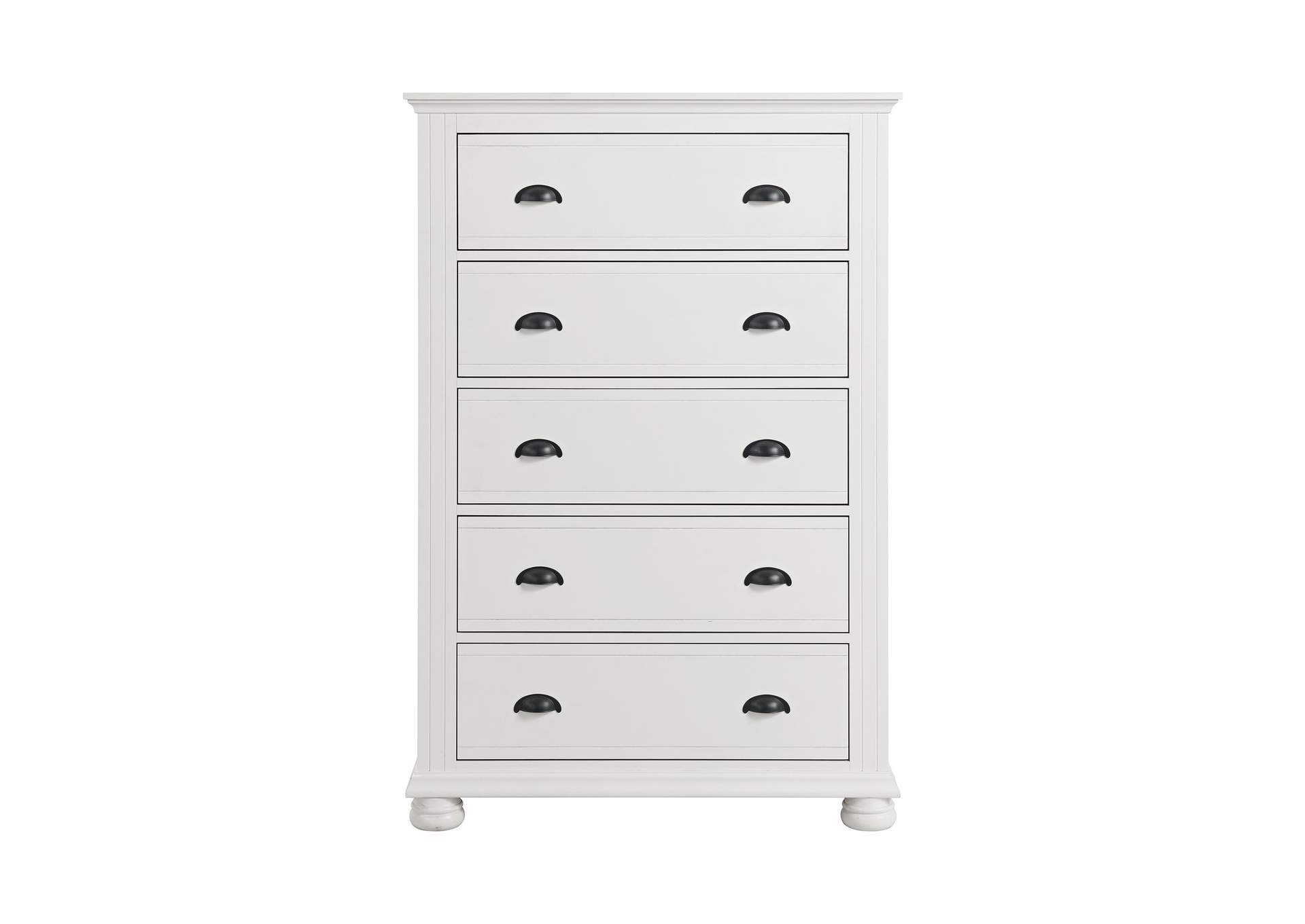 Kona 5 - Drawer Chest In White image 4
