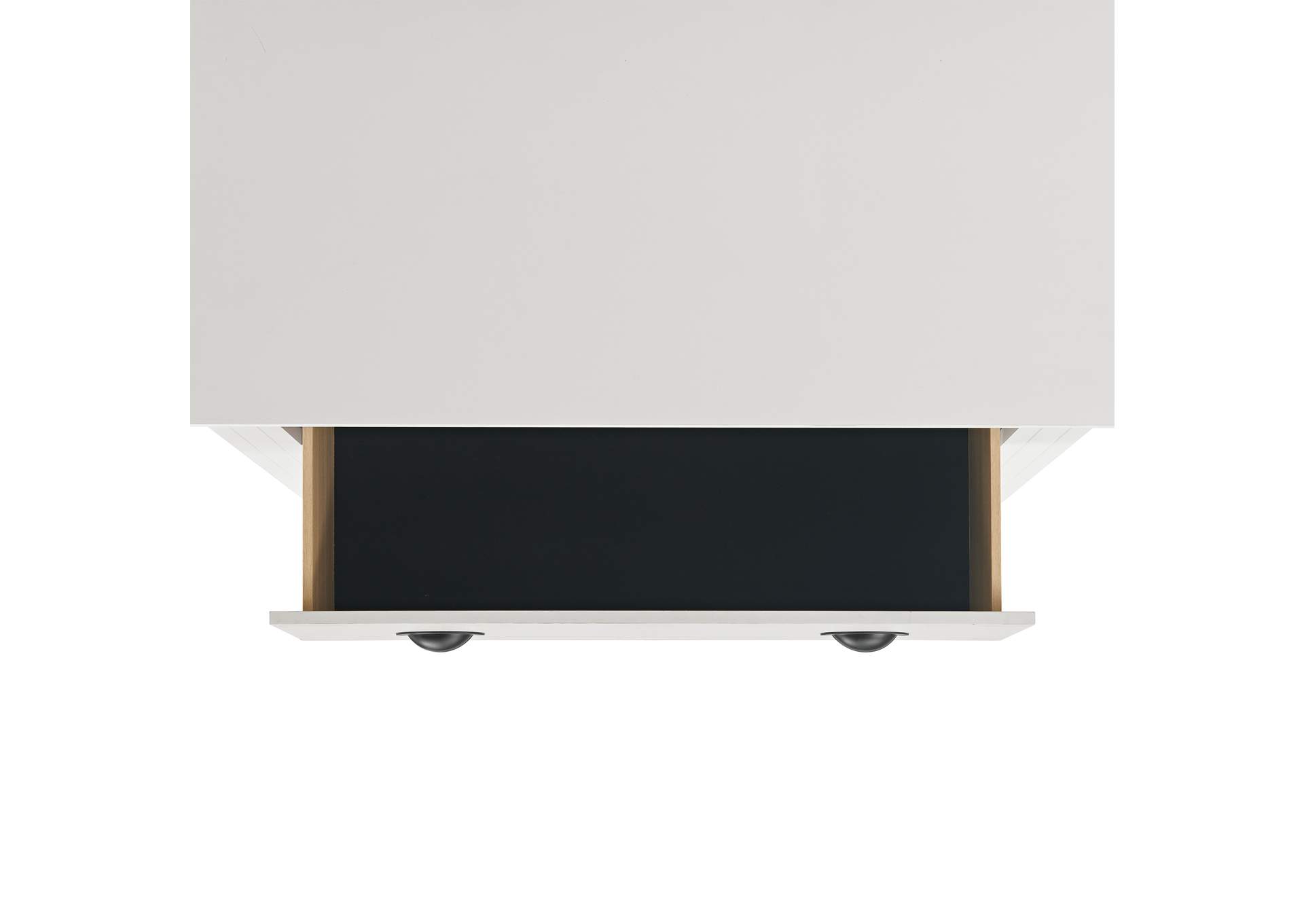 Kona Full Panel 3 Piece Bedroom Set In White image 12