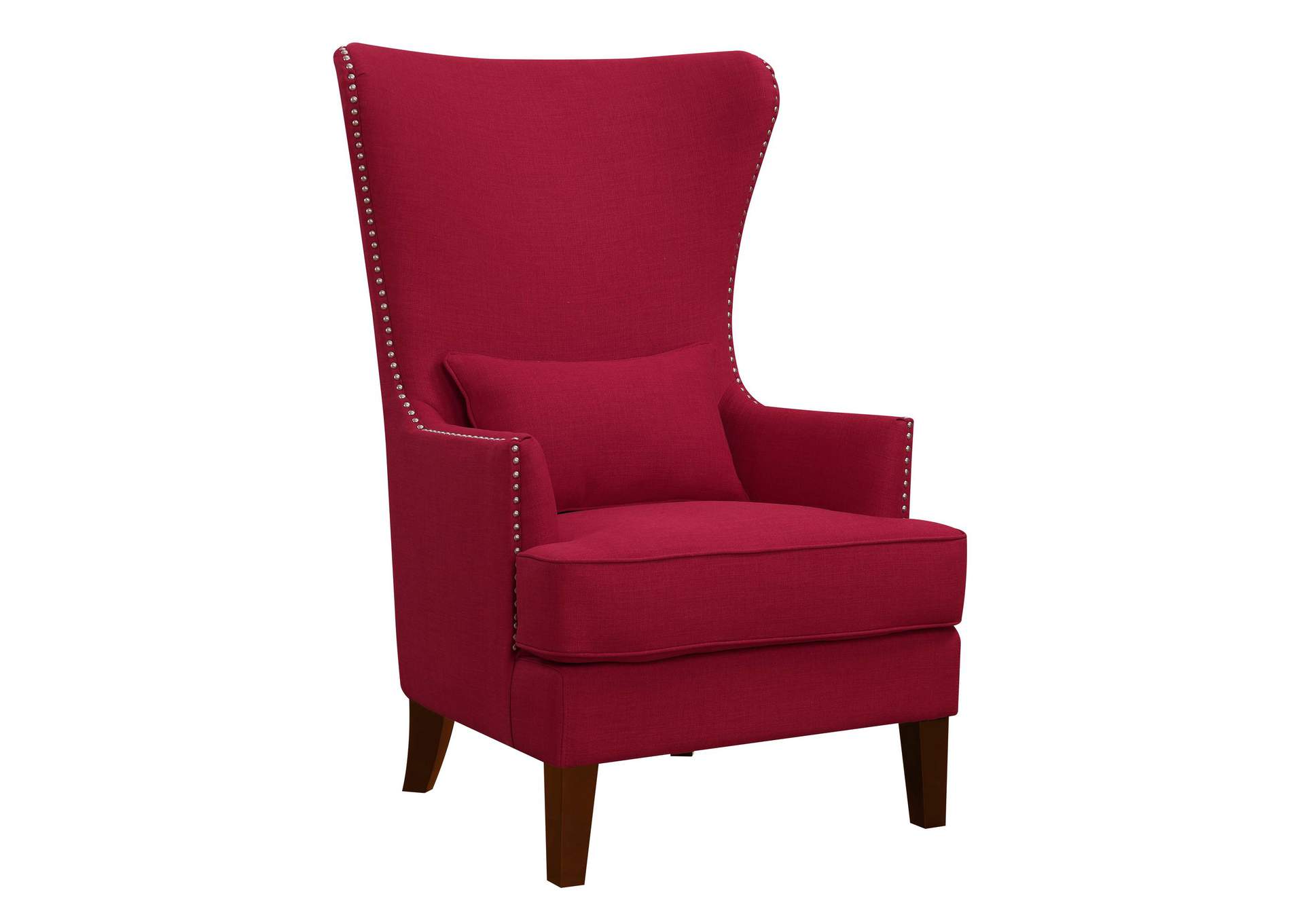 Kori 724 Chair With Chrome Nails Heirloom Berry image 3