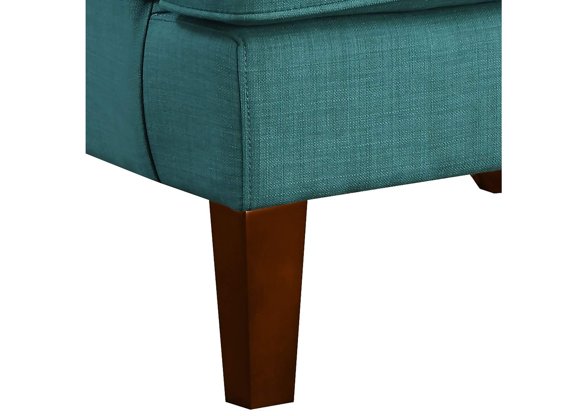 Kori 724 Chair With Chrome Nails Heirloom Aqua - Teal image 10