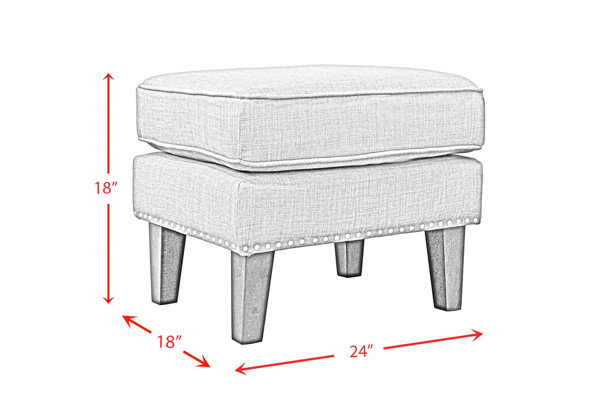 Kori Ottoman In Heirloom Berry image 6