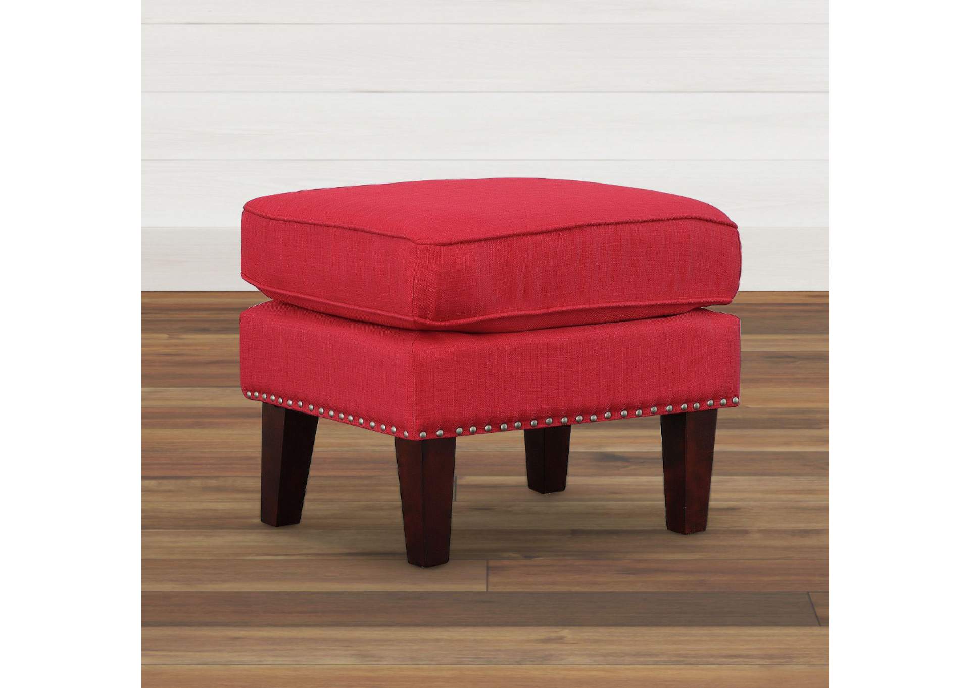 Kori Ottoman In Heirloom Berry image 1