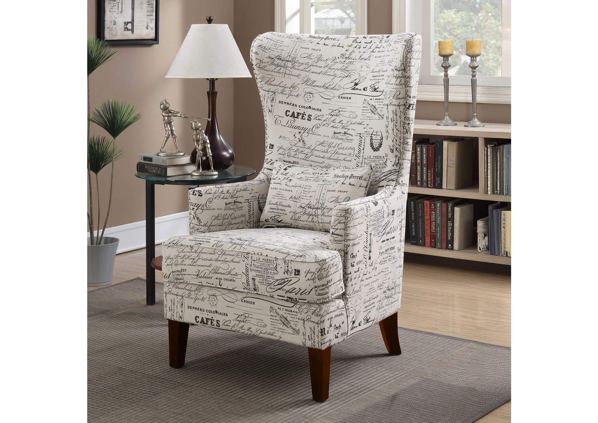 Kori 724 Chair With Chrome Nails In French Script image 1