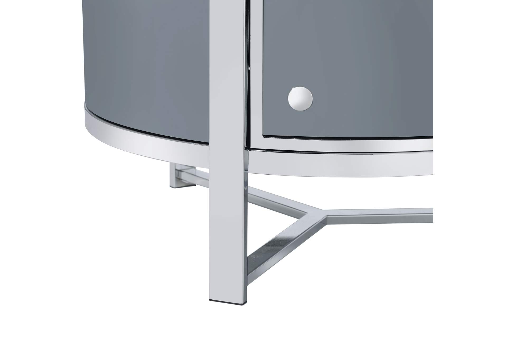 Lalia Wine Rack With Led In Grey image 8