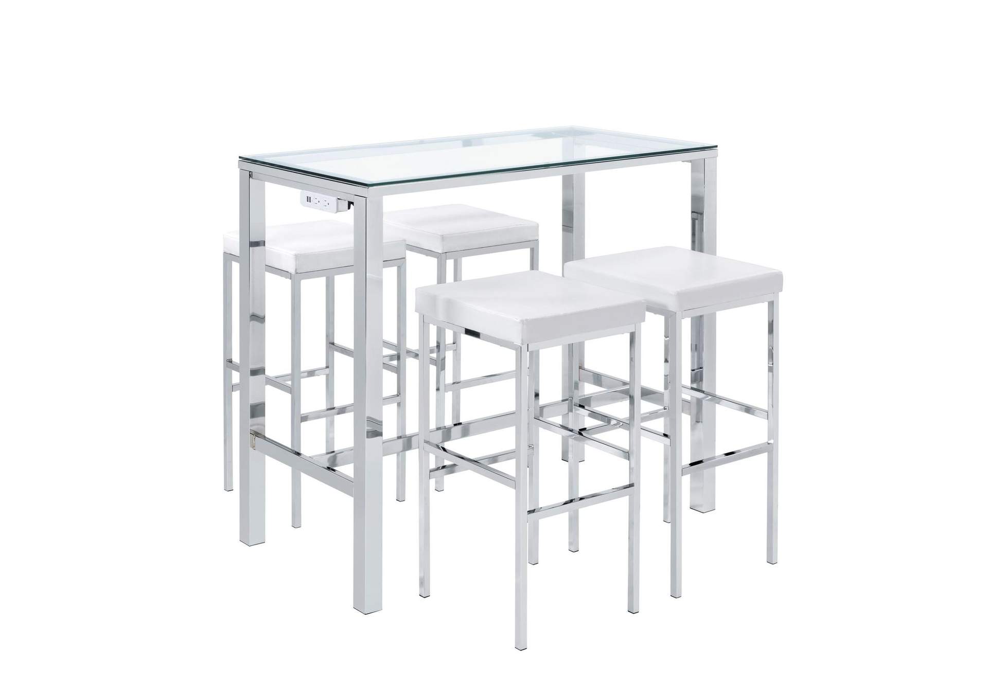 Lancy Bar Table Single Pack Table Four Stools image 12