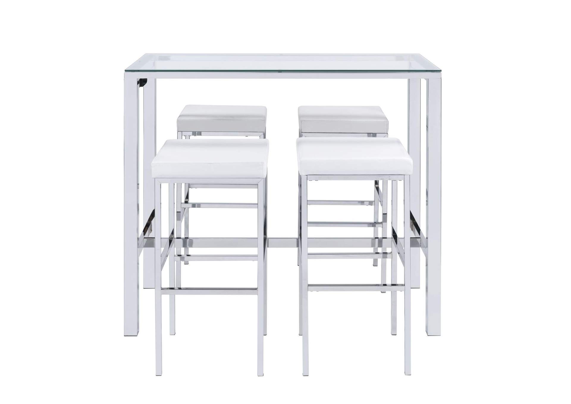Lancy Bar Table Single Pack Table Four Stools image 11