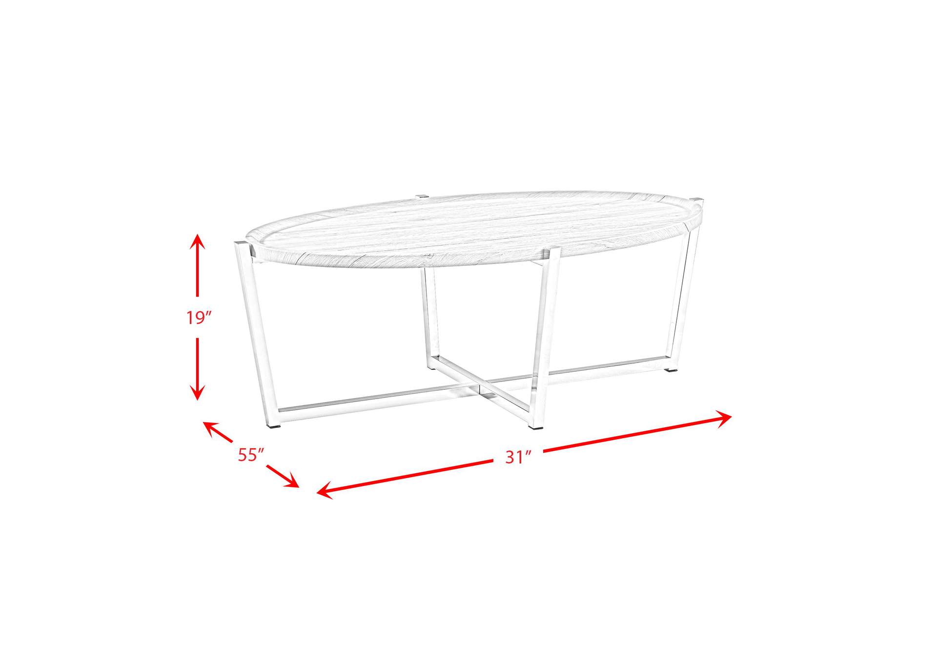 Landry Grey 3 Piece Occasional Table Set image 8
