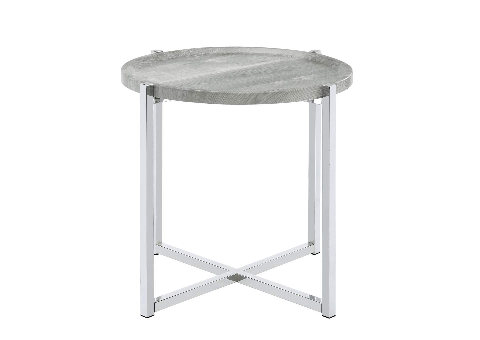 Landry Grey 3 Piece Occasional Table Set image 16