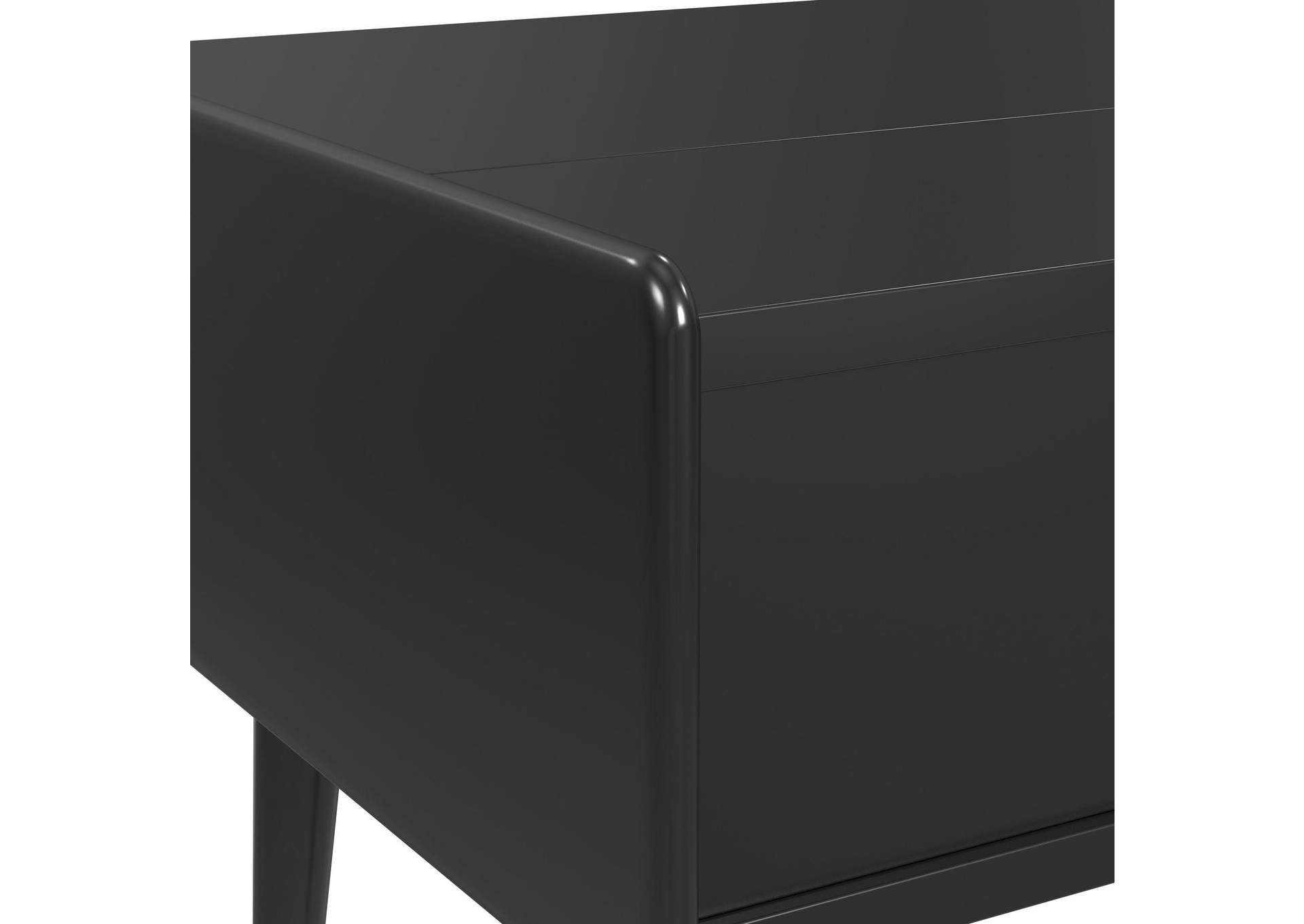 Lanette Coffee Table With White Marble And Lift - Top In Black image 3