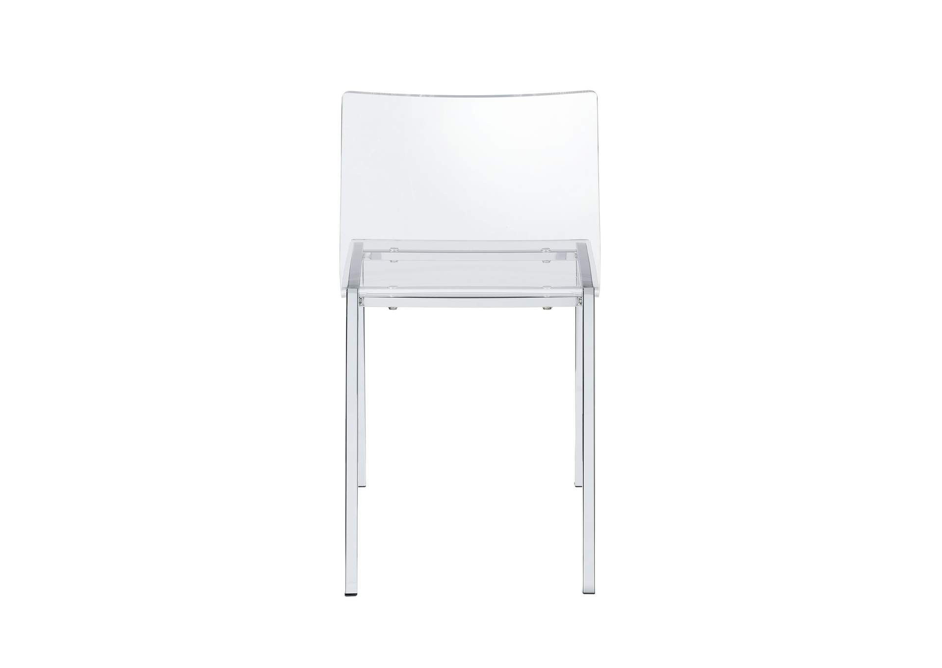 Lavinia Dining Chair Chrome 2 Per Carton