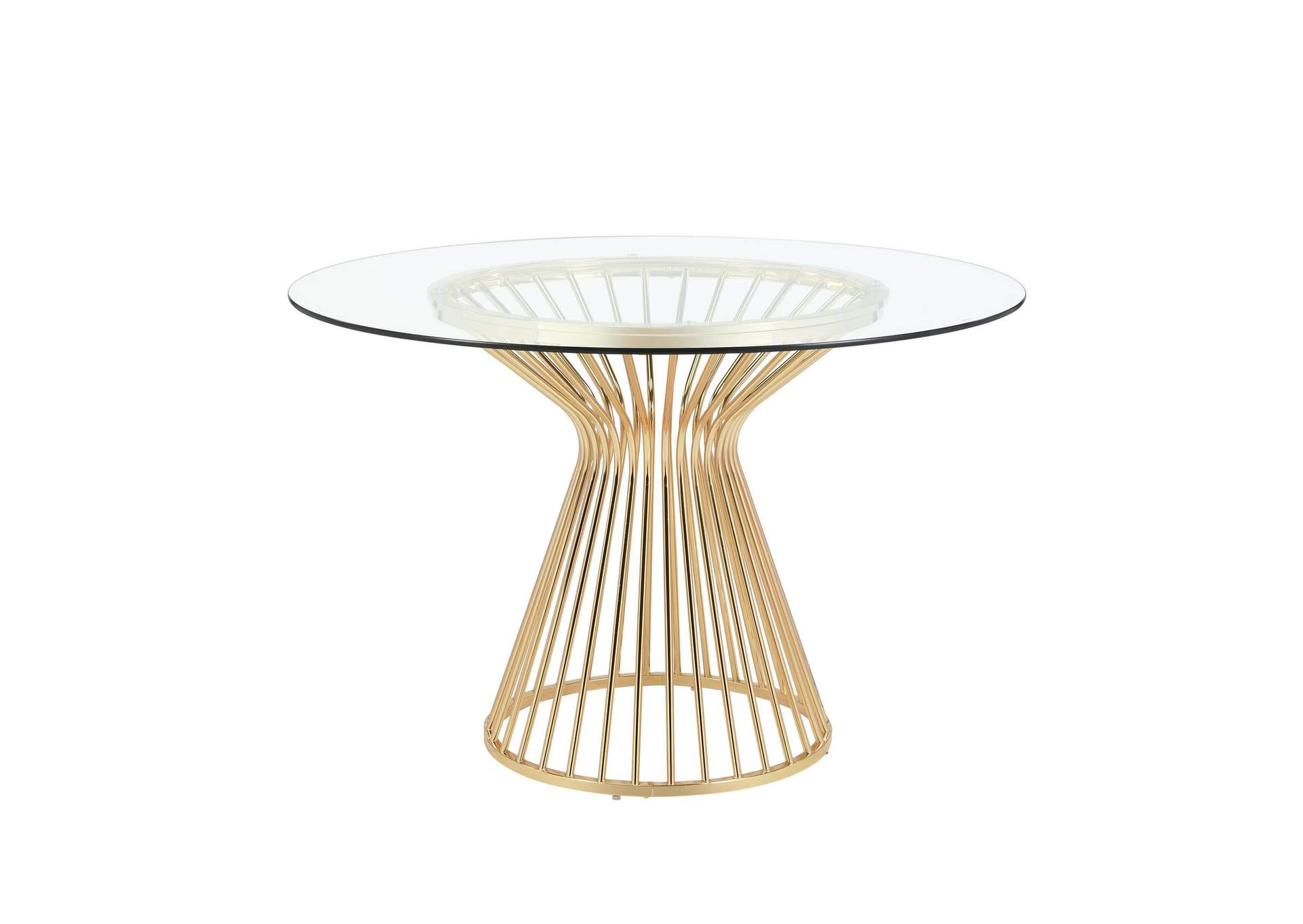 Lavinia Gold Dining Table image 6