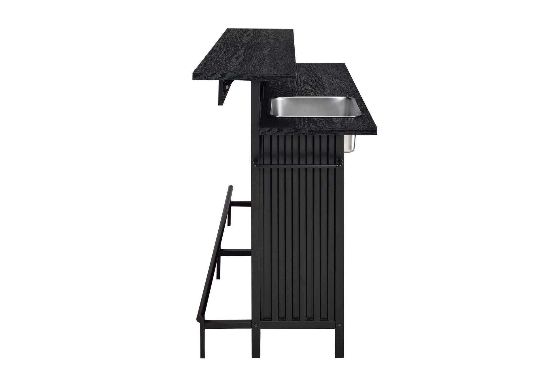 Leilani Bar Table In Black image 5