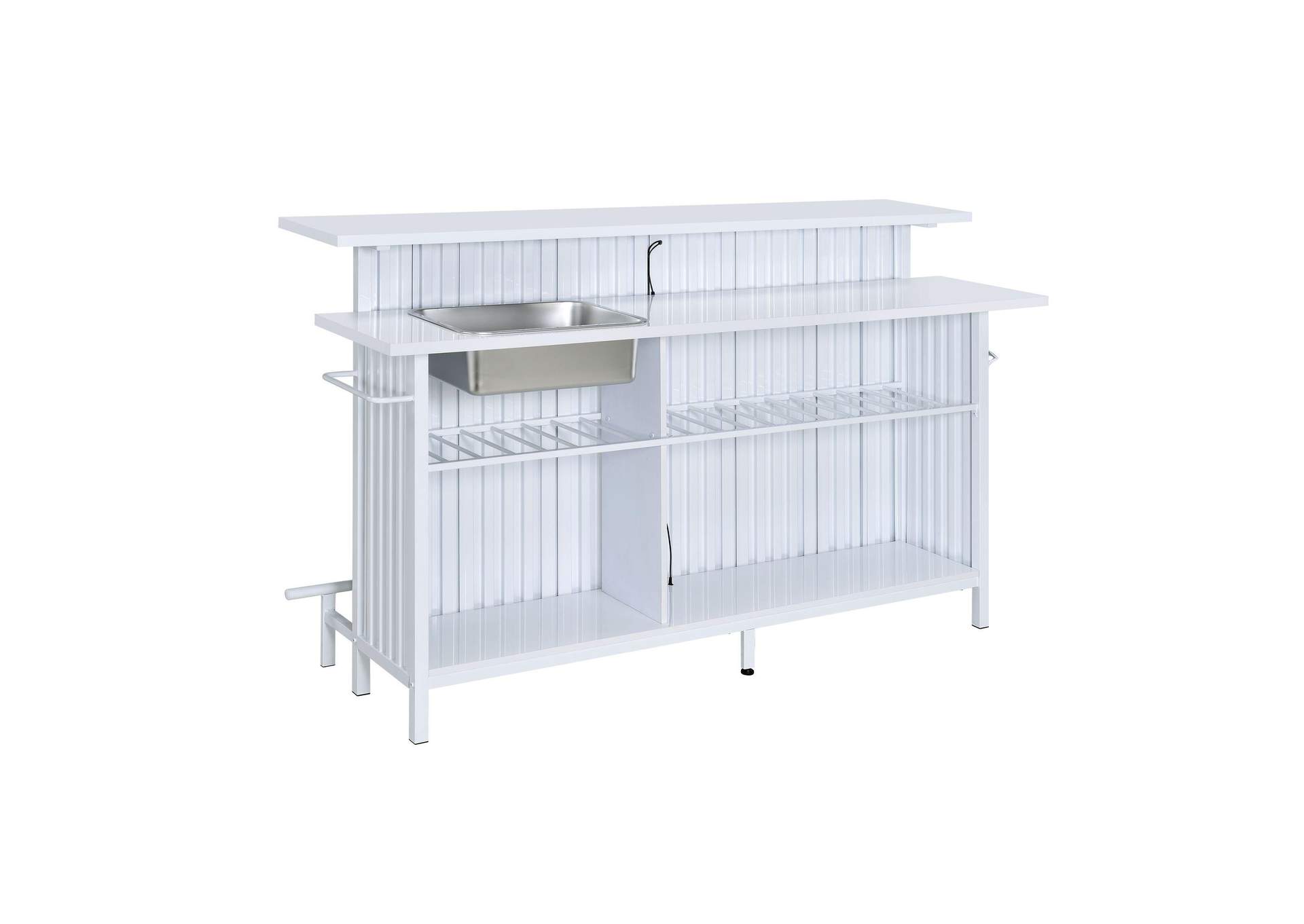 Leilani Bar Table In White image 3