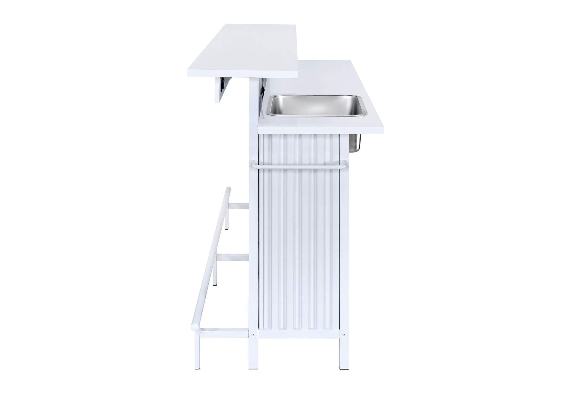 Leilani Bar Table In White image 5