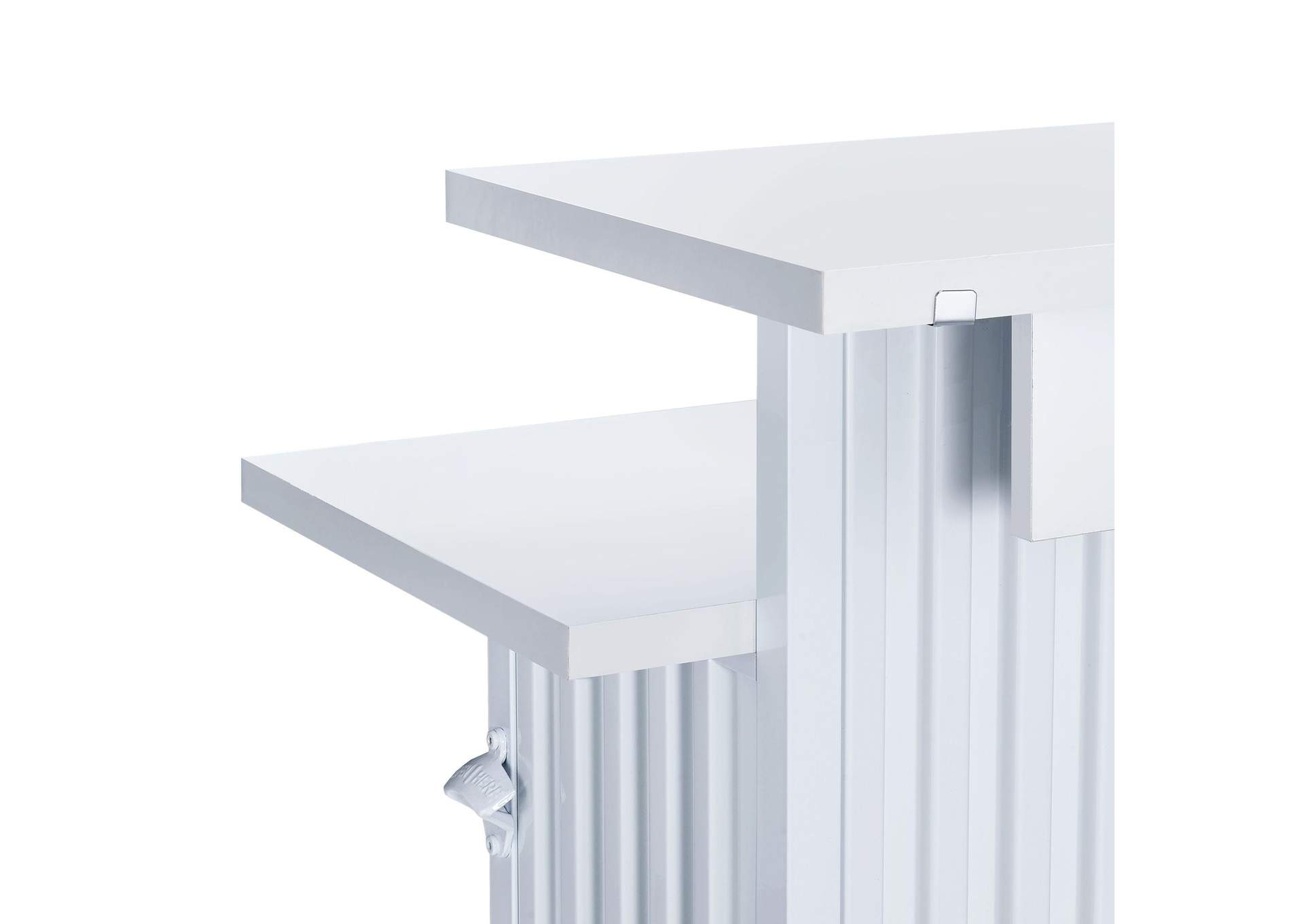 Leilani Bar Table In White image 8