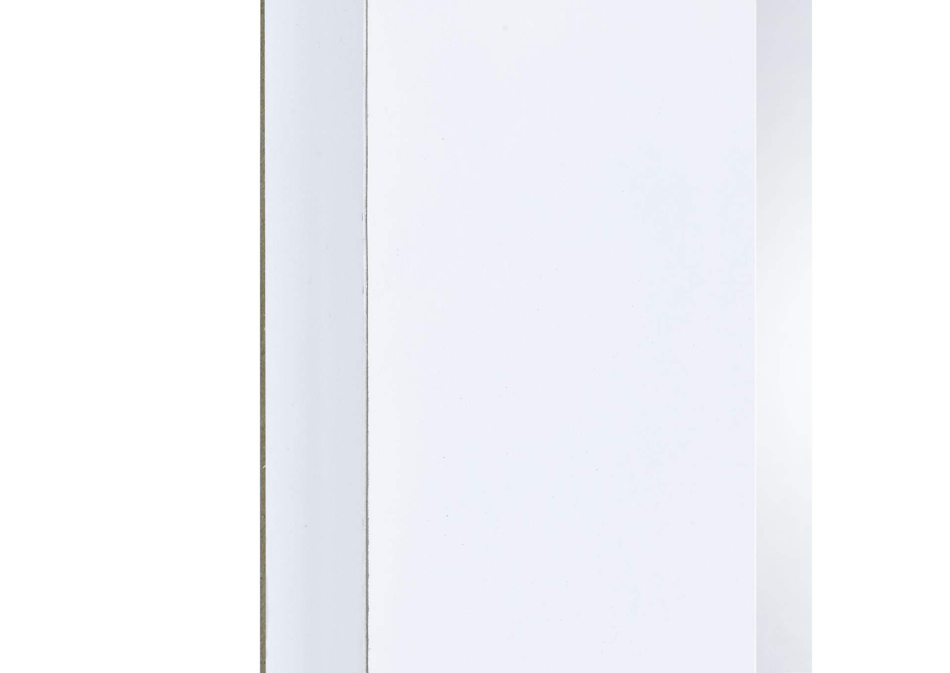 Lindy Floor Mirror With Lights In White image 6