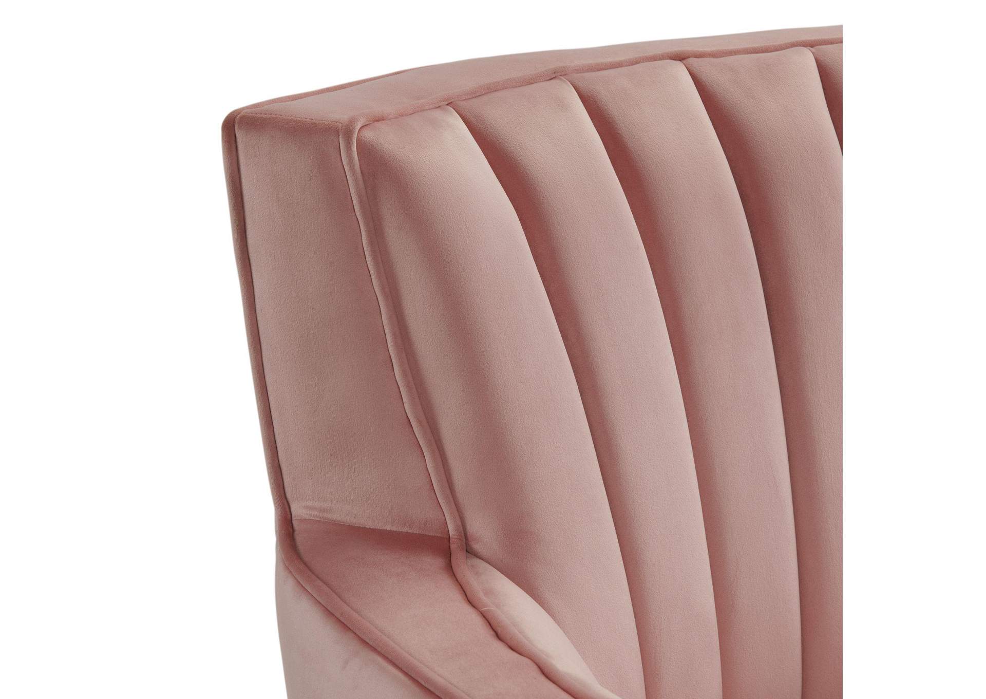 Loden Swivel Chair In Royale Blush image 7
