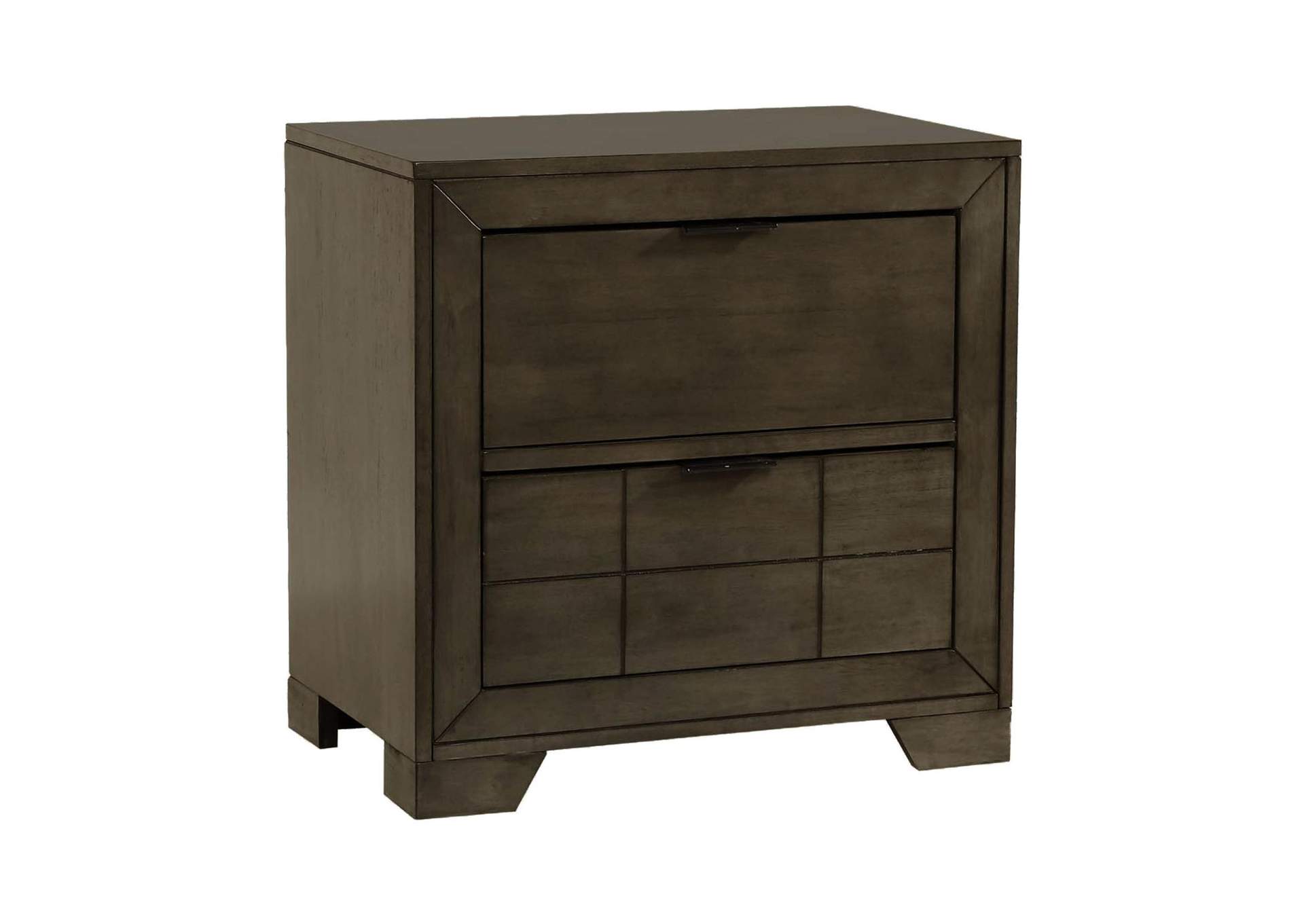 Logic Nightstand Grey Color image 6