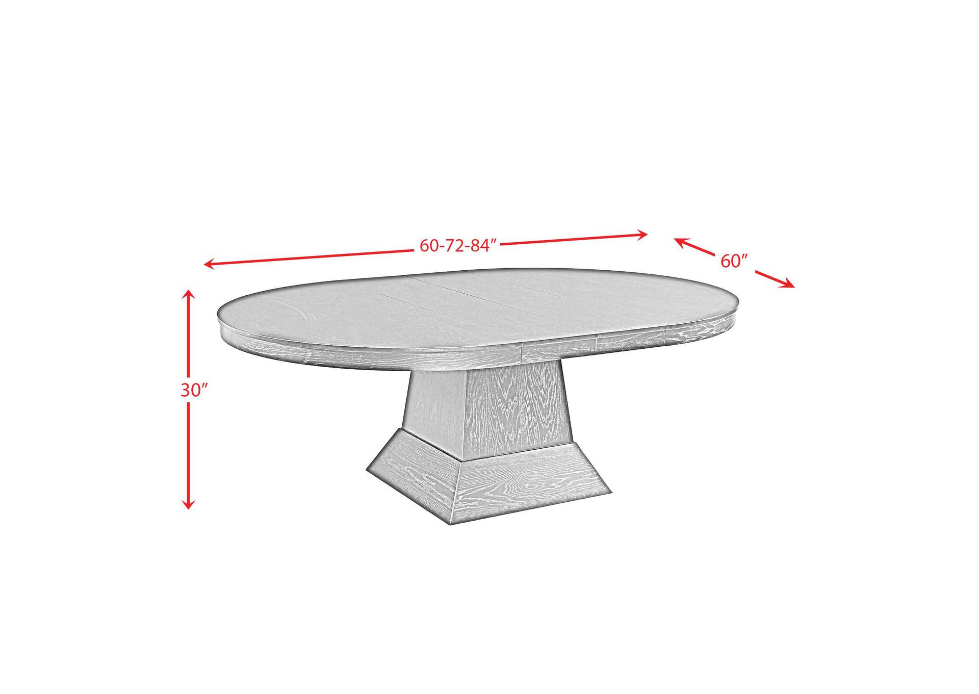 Maddox Oval Dining Table image 5