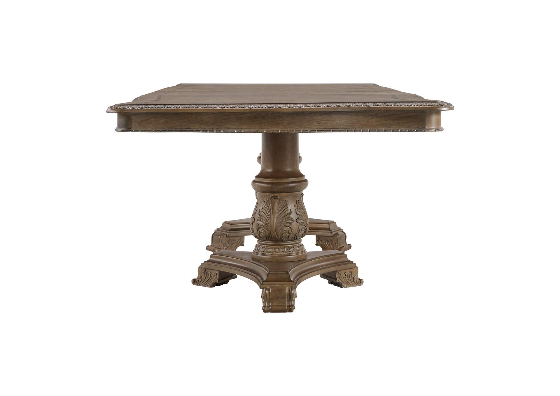 Madison Park Rectangular Dining Table With 2 18 Leaves In Walnut image 5