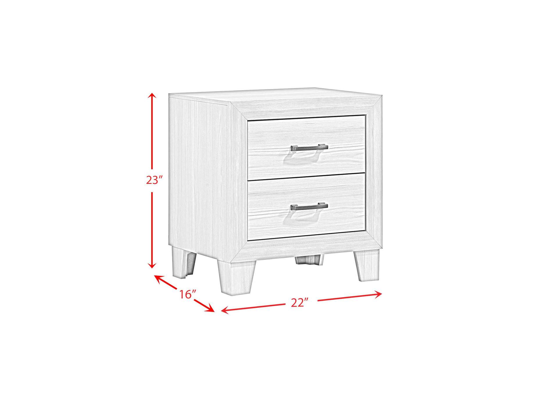 Makayla Nightstand In Natural image 6