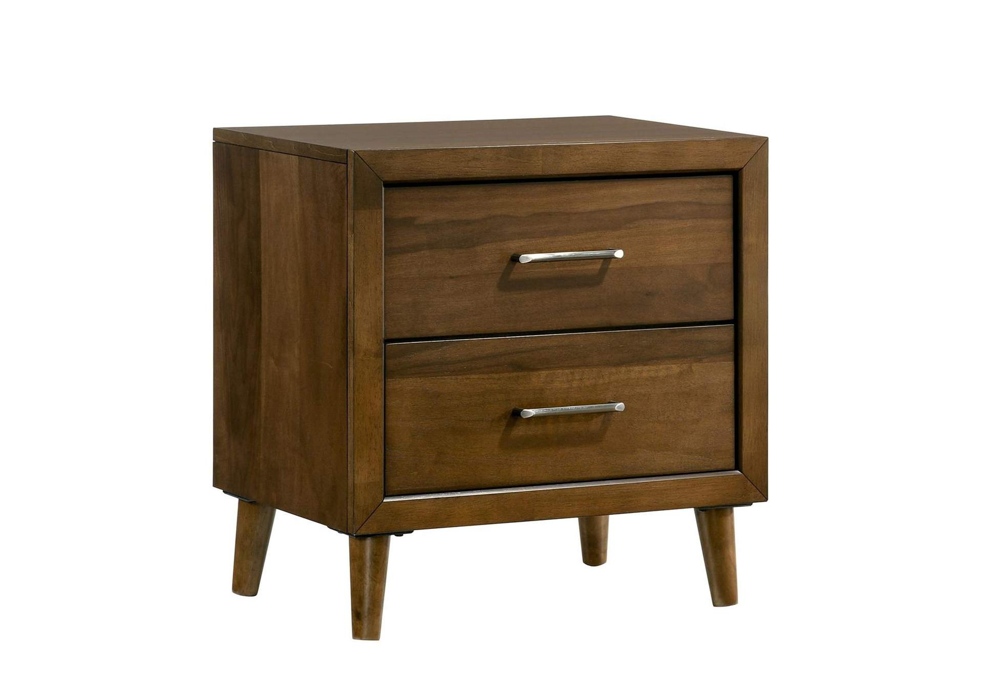 Malibu 2 - Drawer Nightstand In Walnut image 8