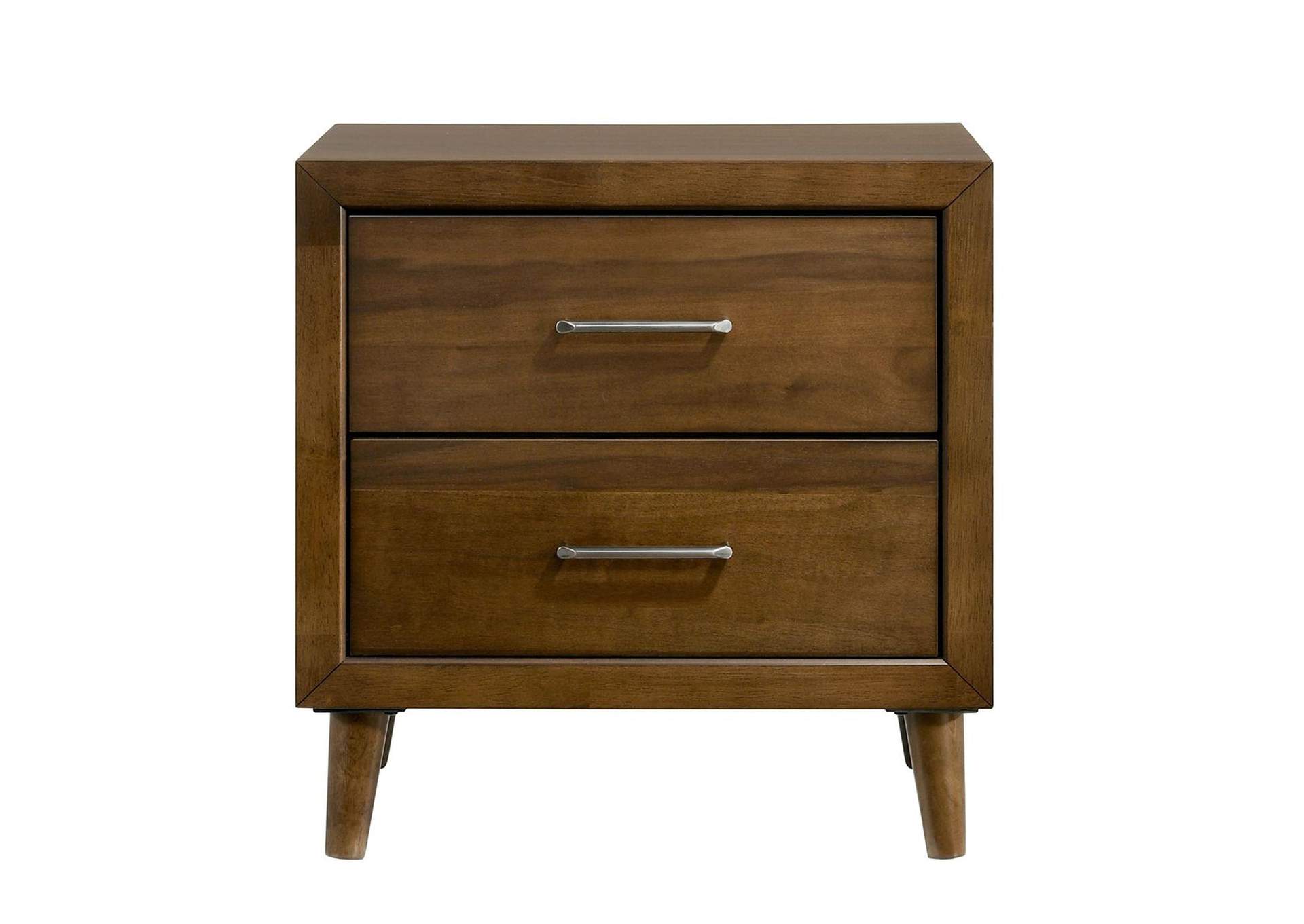 Malibu 2 - Drawer Nightstand In Walnut image 9