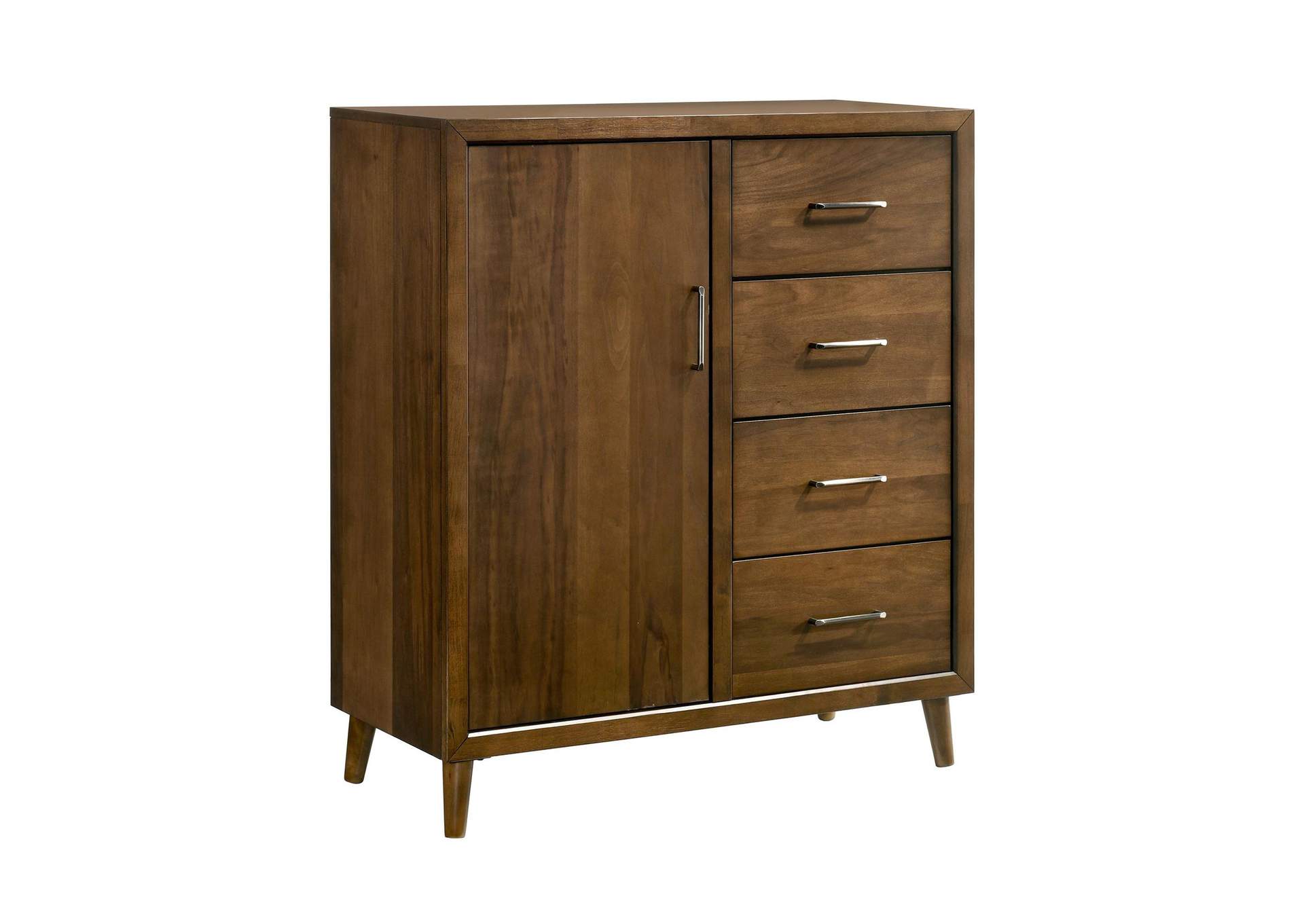Malibu 4 - Drawer Chest In Walnut image 10