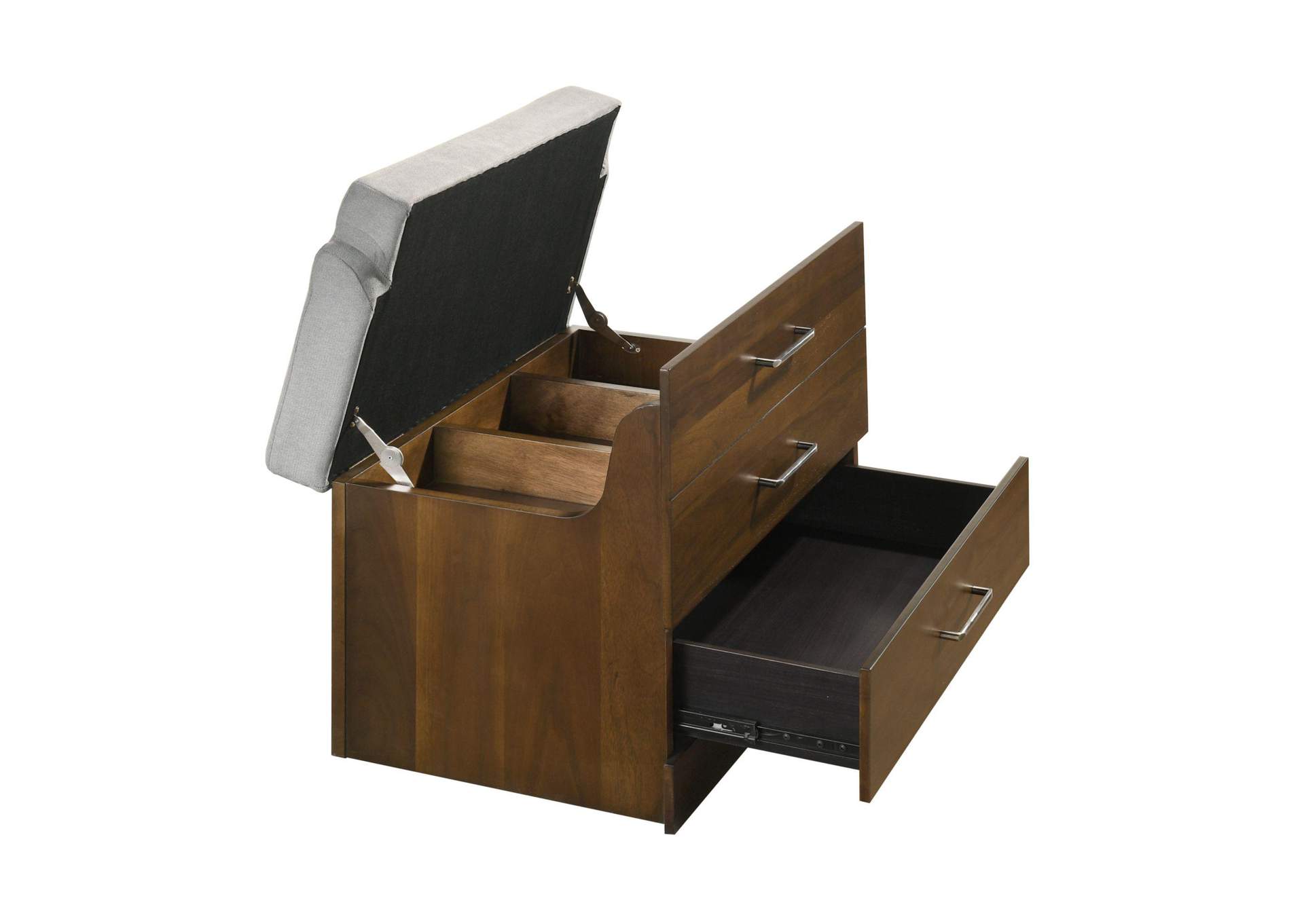 Malibu Dressing Table In Walnut image 13