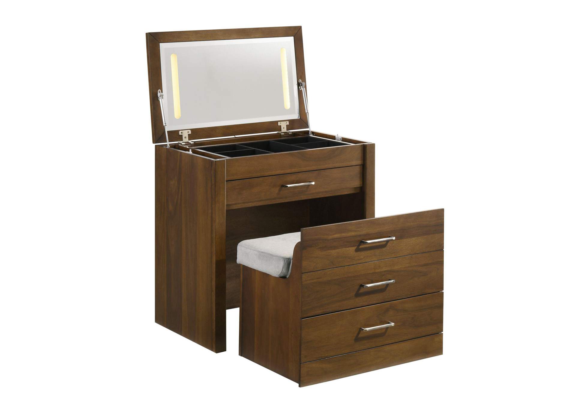 Malibu Dressing Table In Walnut image 19