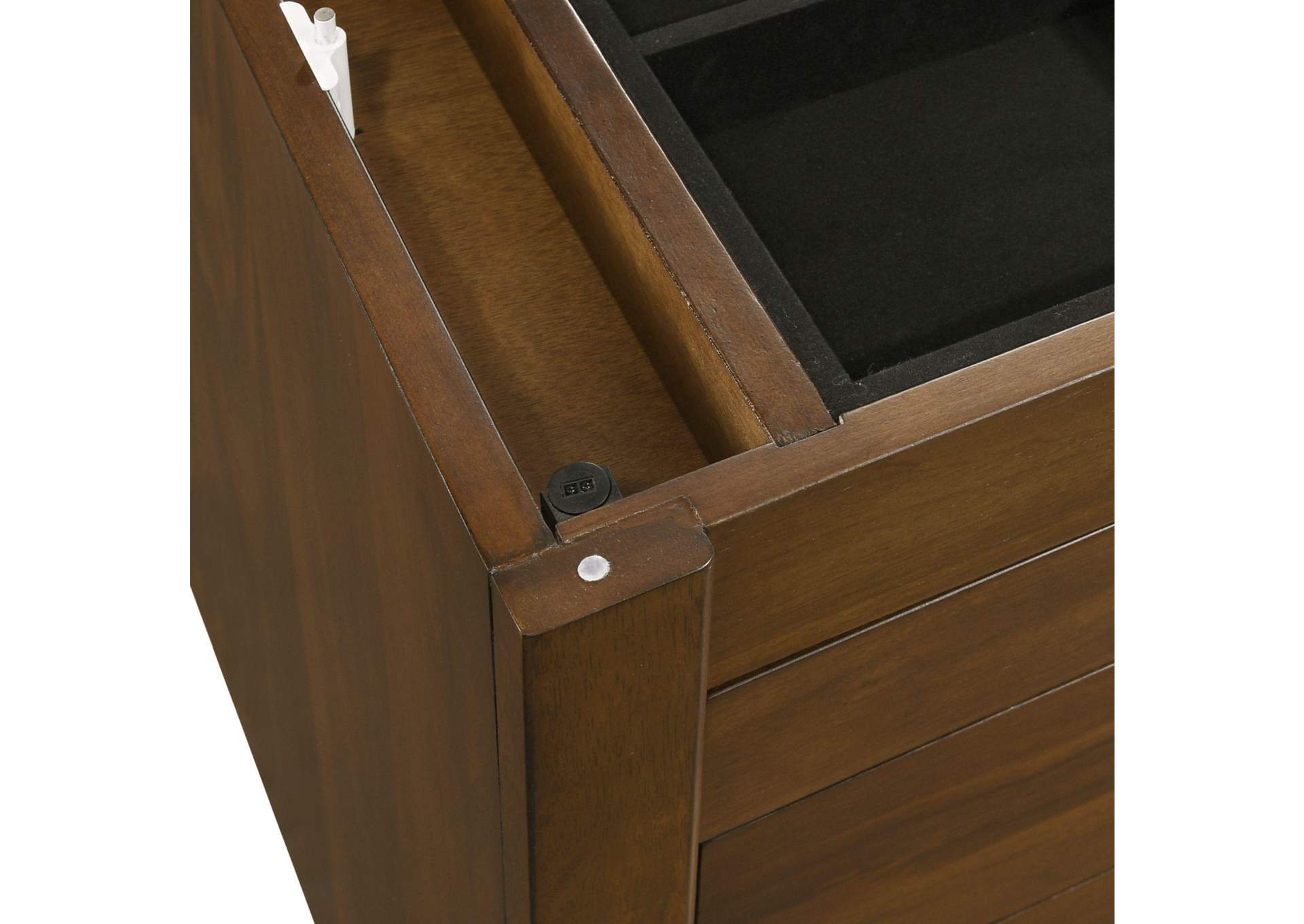 Malibu Dressing Table In Walnut image 10
