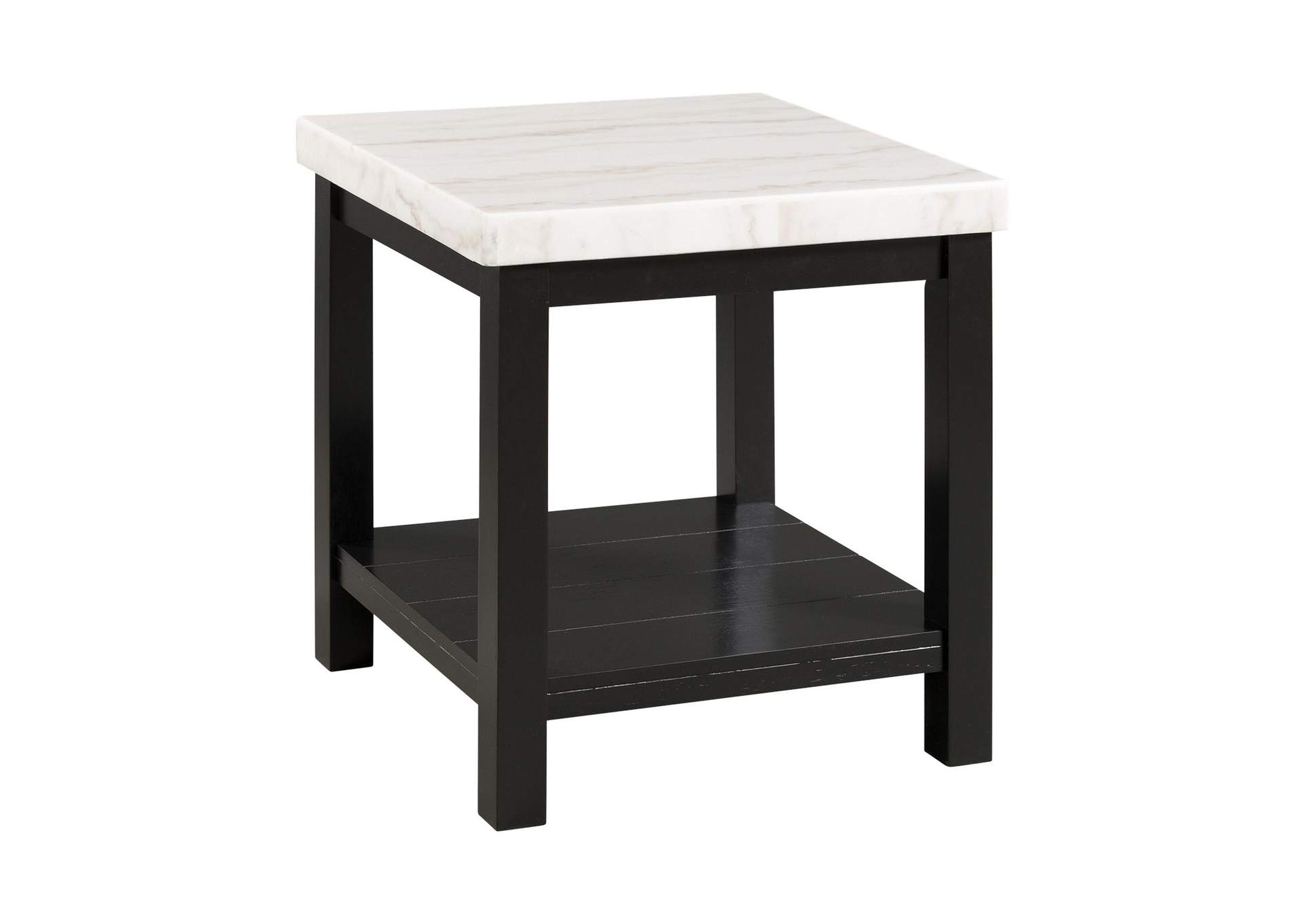 Marcello White End Table image 8