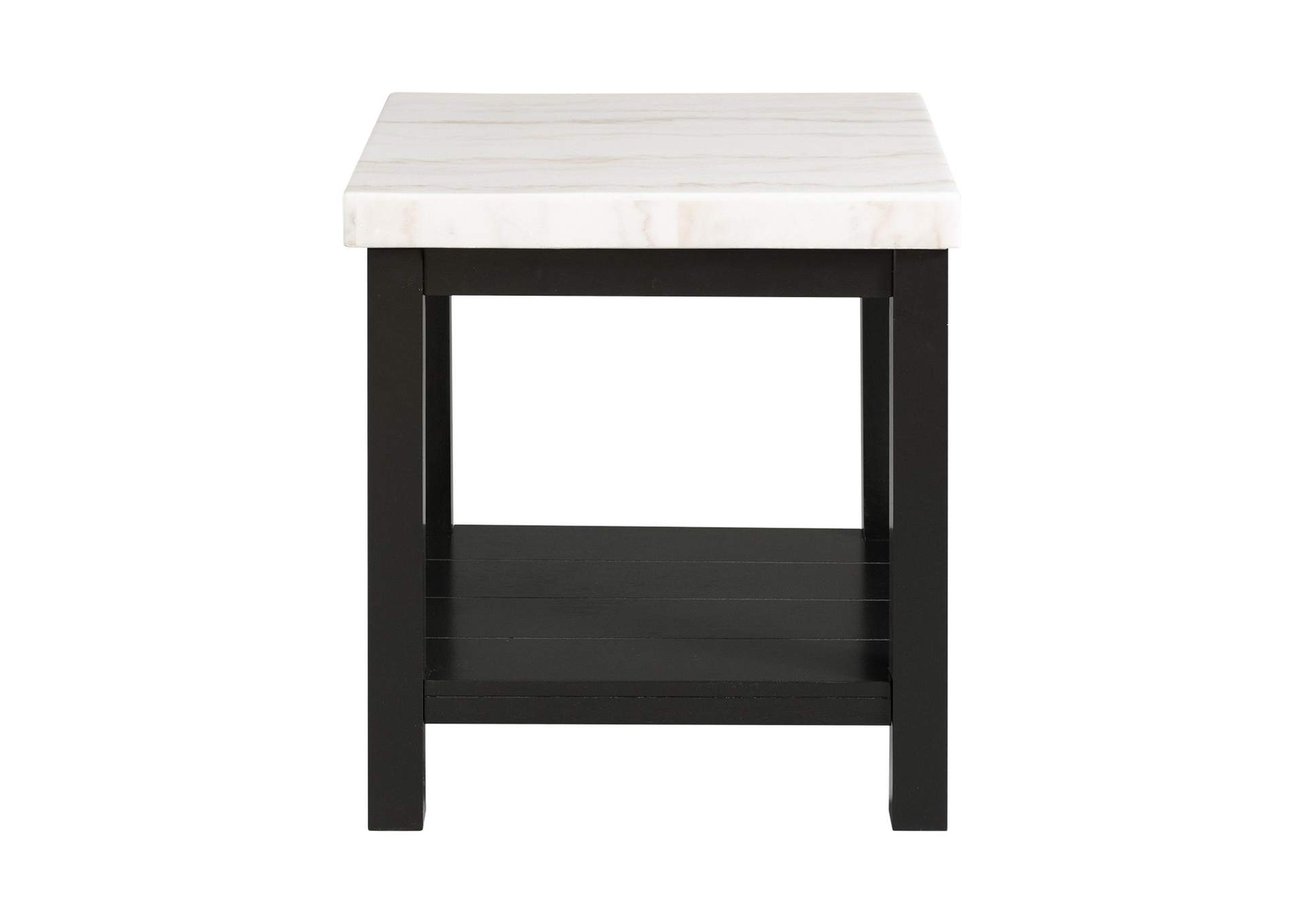Marcello White End Table image 9